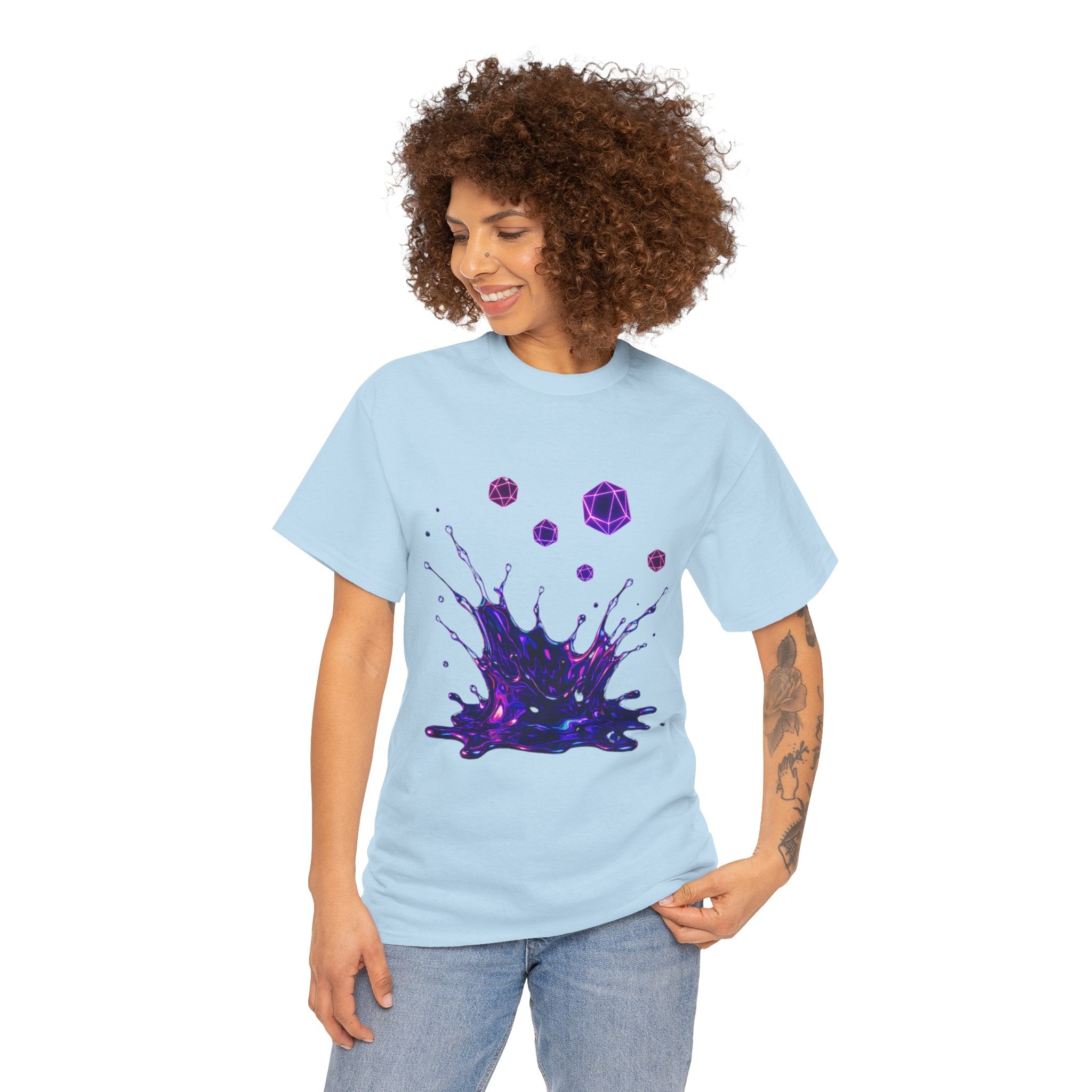 Cosmic Splash Unisex Heavy Cotton Tee