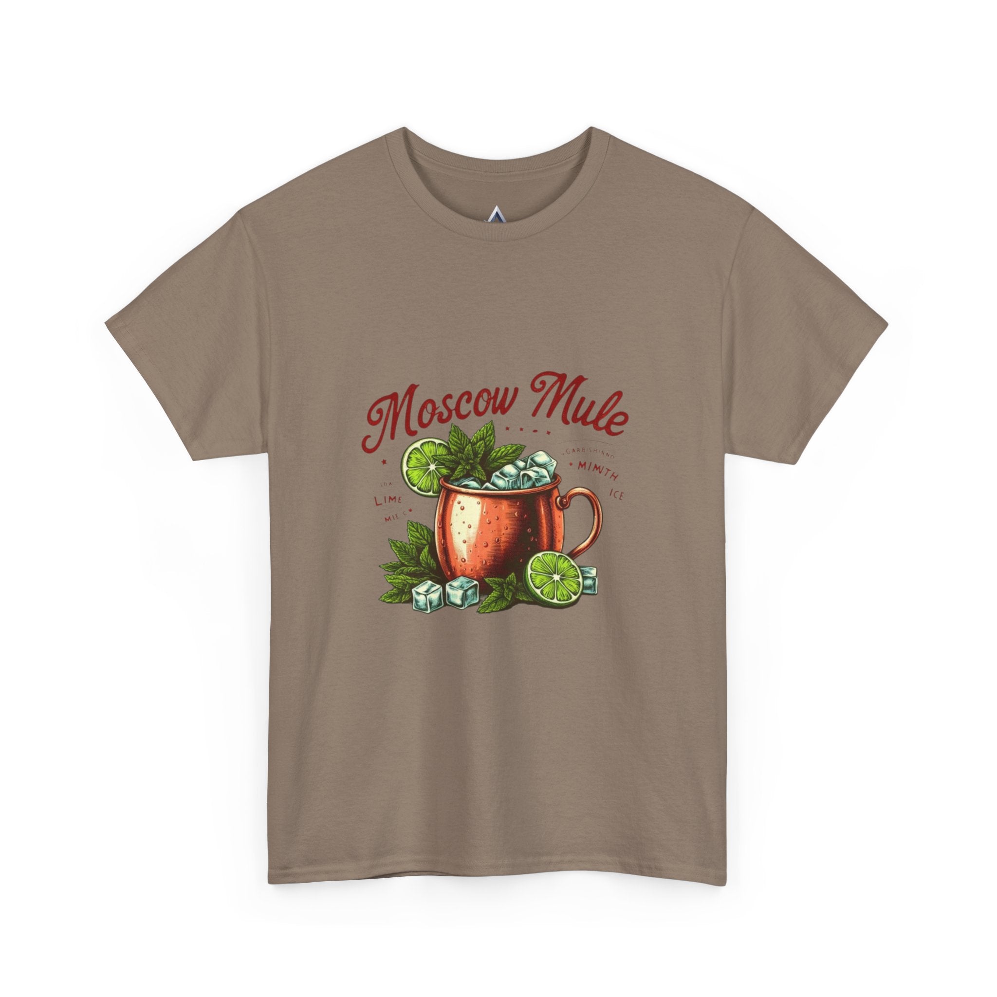 Moscow Mule Cocktail Unisex Heavy Cotton Tee