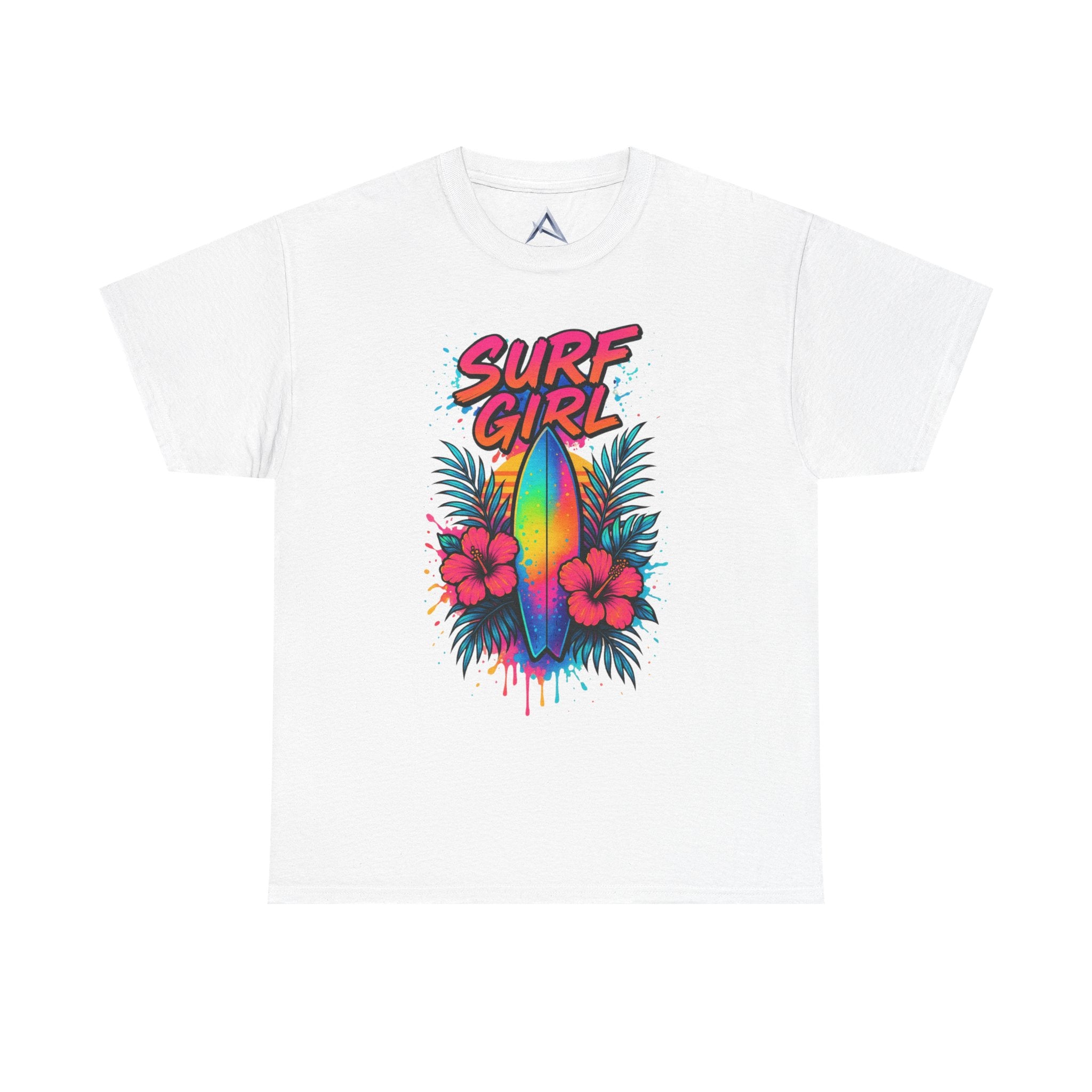 Surf Girl Vintage Heavy Cotton Tee