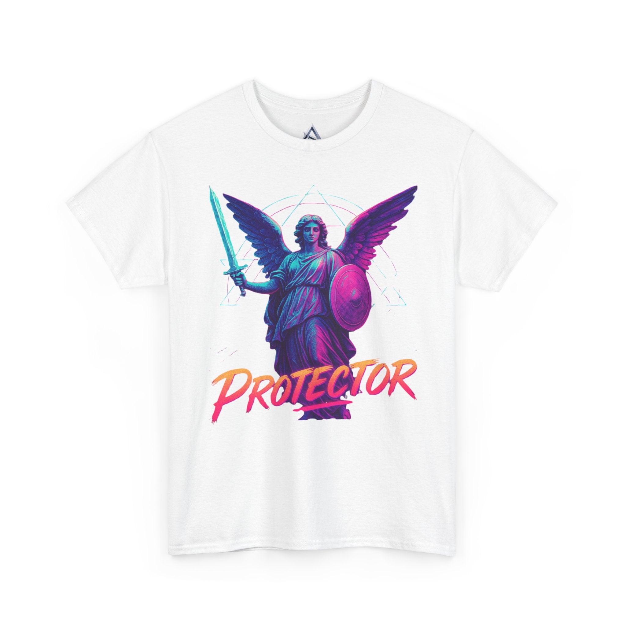 Vibrant Guardian Protector Graphic Heavy Cotton Tee