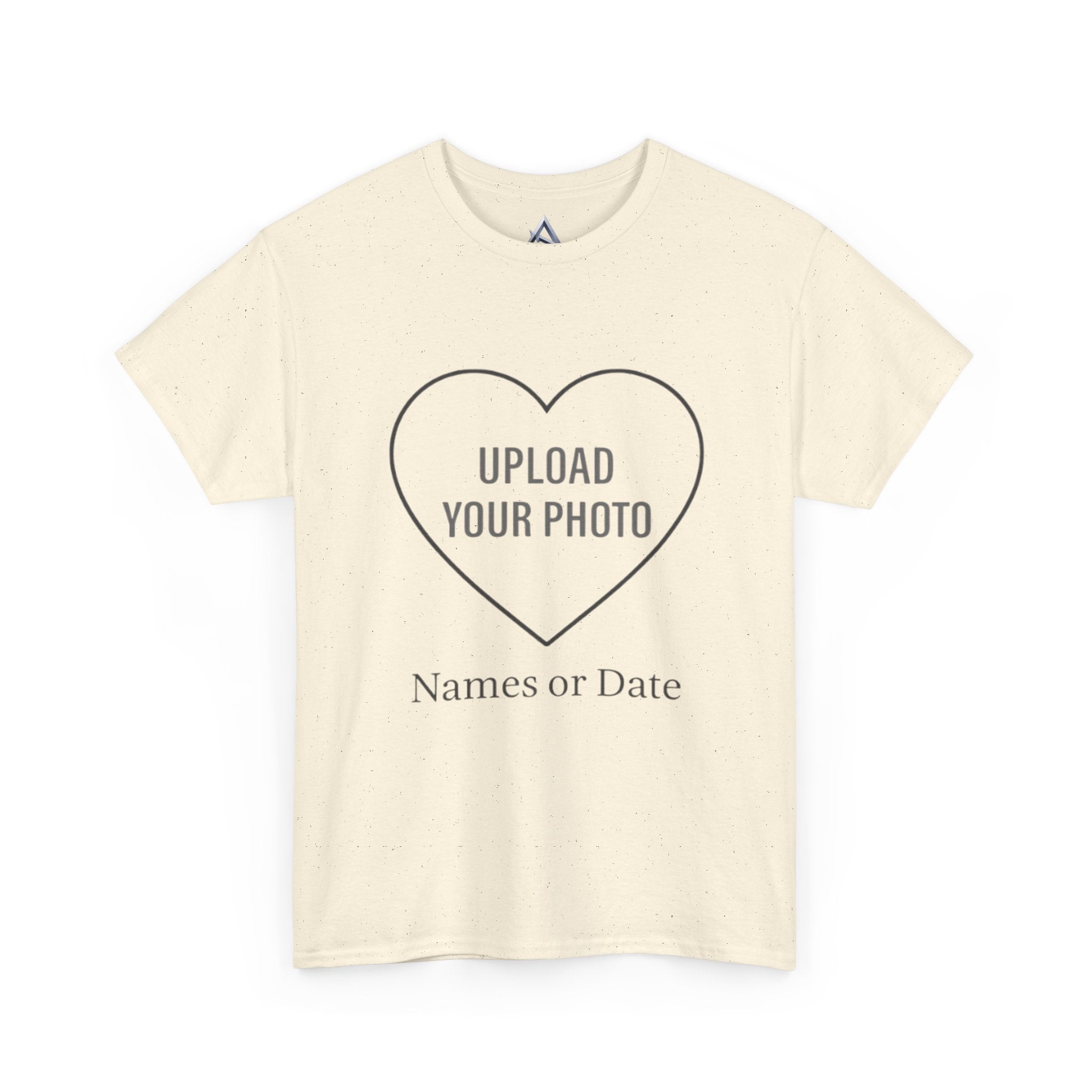 Photo Heart Custom - Heavy Cotton Tee