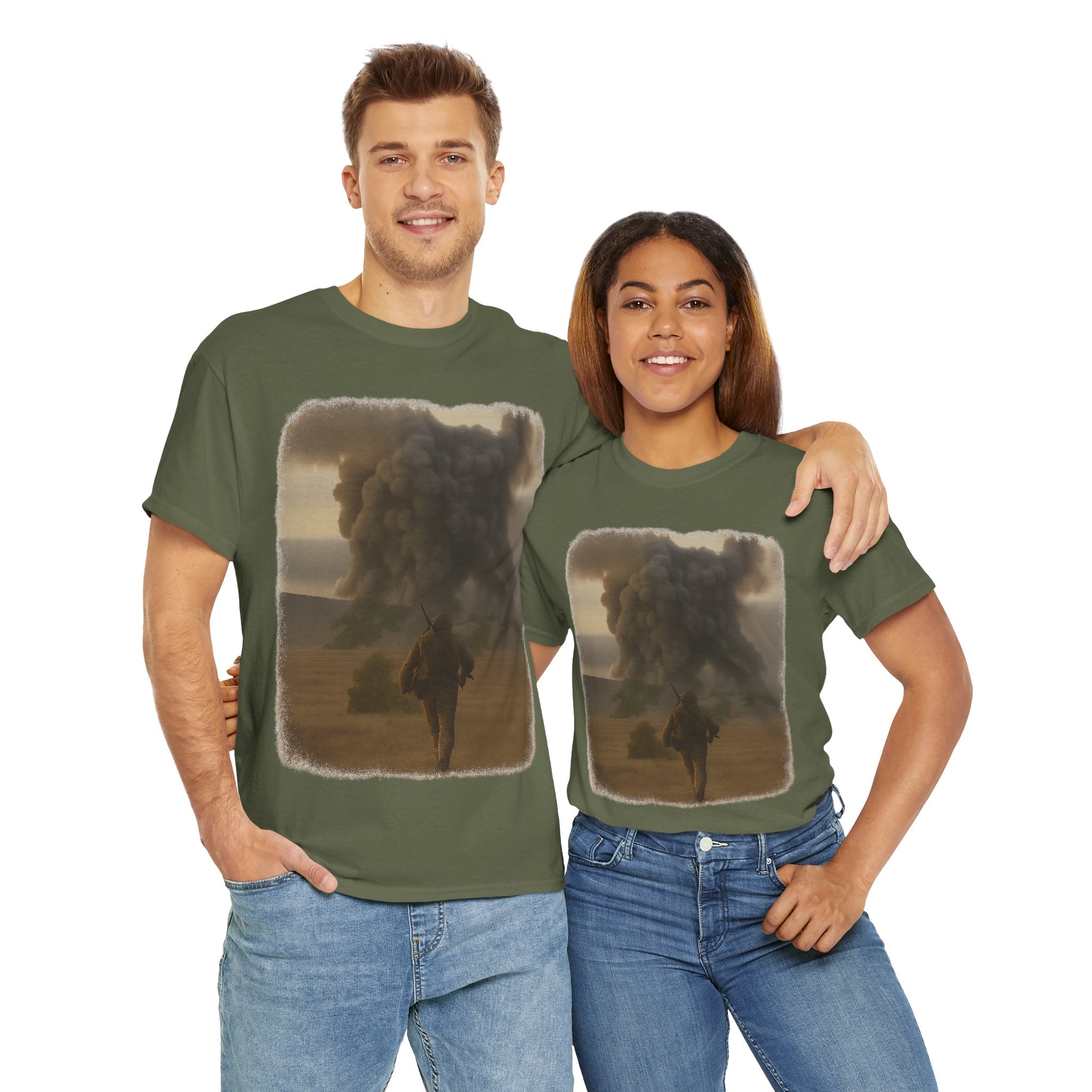 Vintage Illuionic Unisex Heavy Cotton Tee
