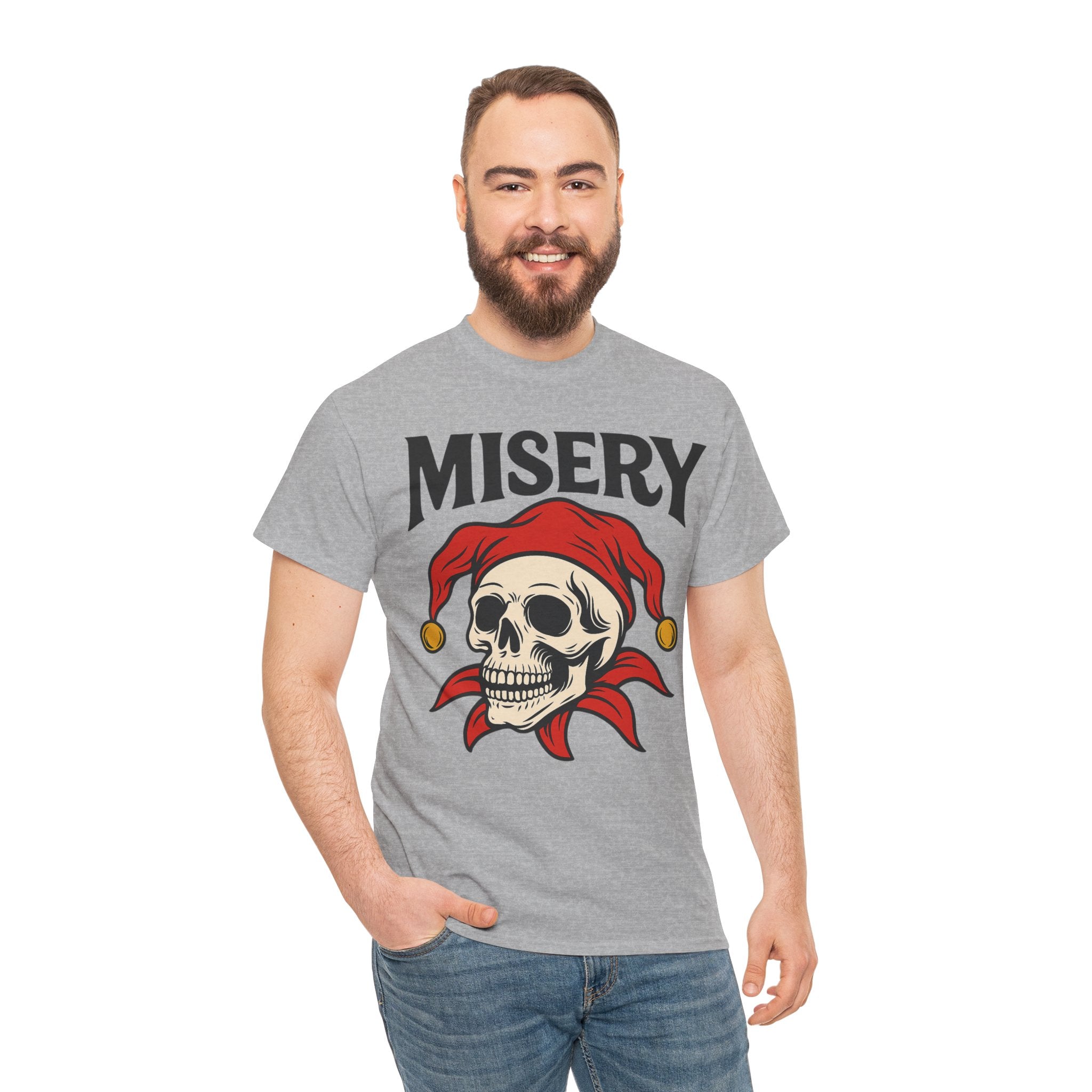 Skull Misery Unisex Heavy Cotton Tee