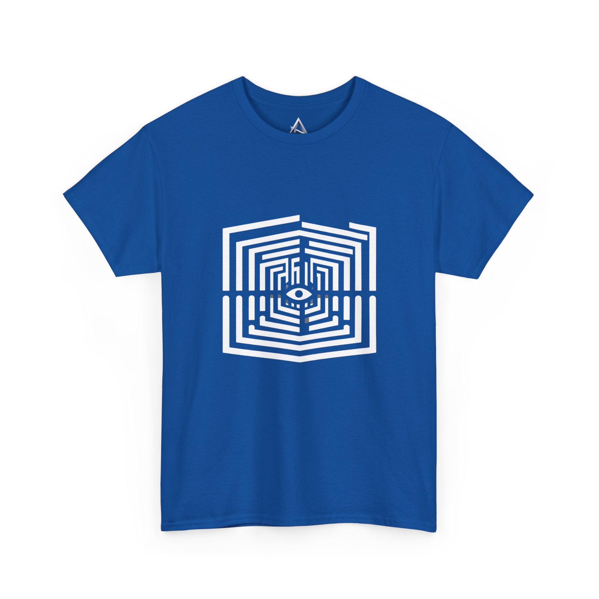 Geometric Maze Heavy Cotton Tee