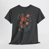 Cosmic Floral Unisex Heavy Cotton Tee