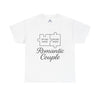 Romantic Couple Puzzle Custom Heavy Cotton Tee