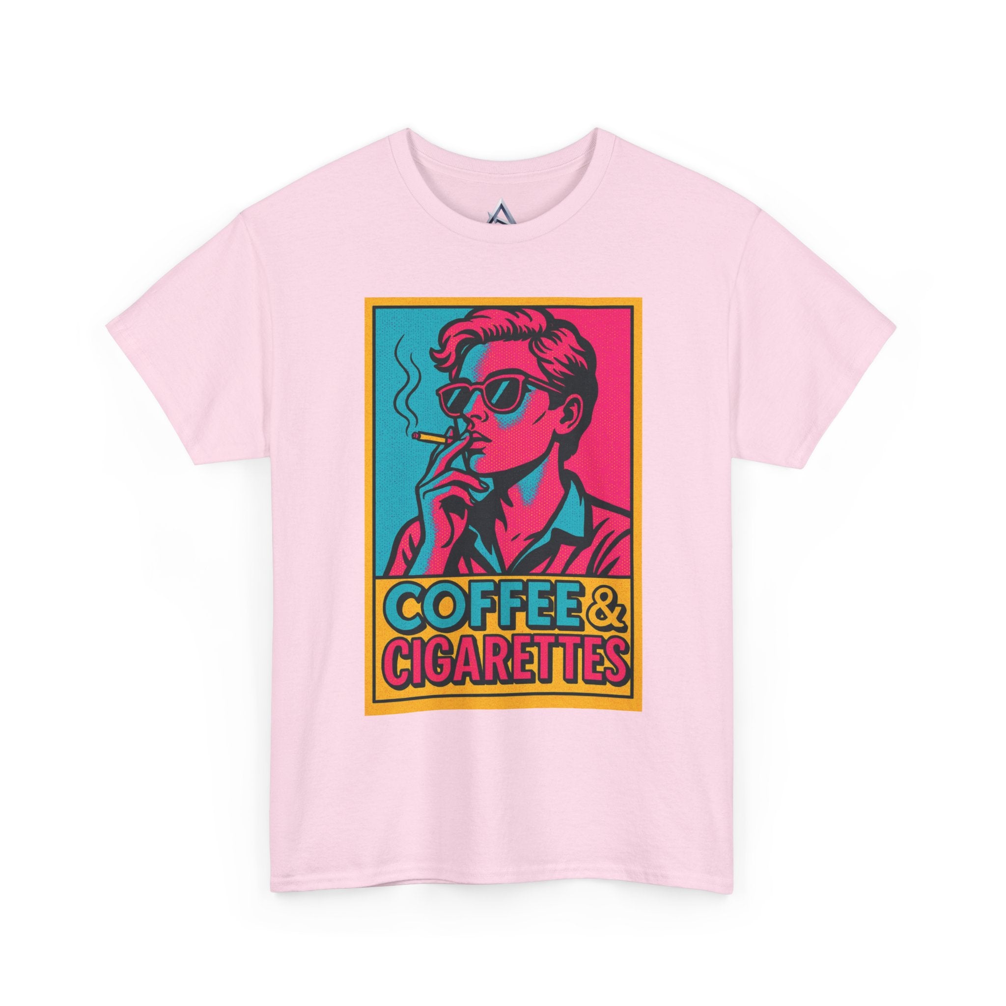 Coffee & Cigarettes Vintage Unisex Heavy Cotton Tee