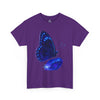 Blue Butterfly Graphic Heavy Cotton Tee