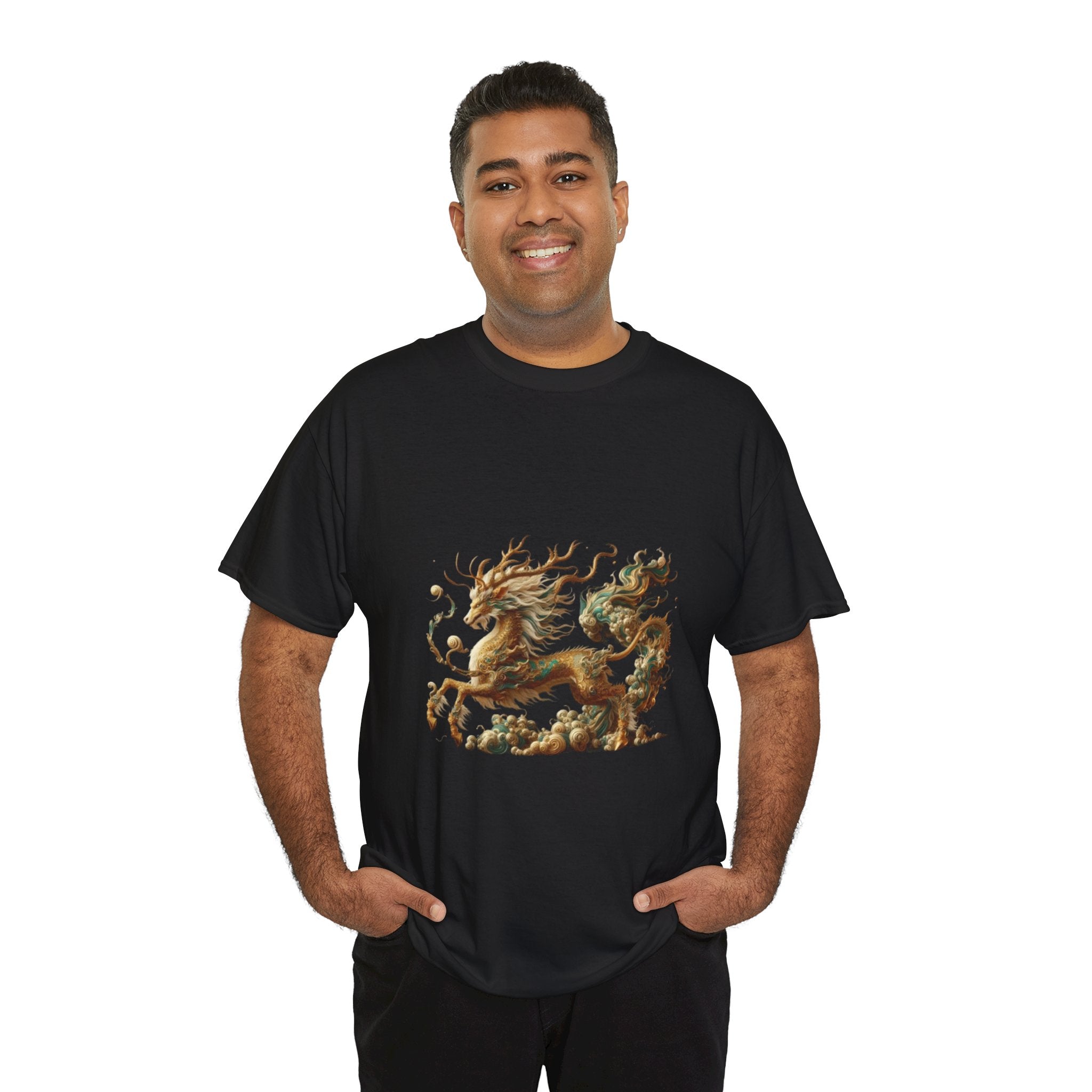 Mythical Horse Creature Unisex Heavy Cotton Tee