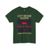 Urban City Night Vibes Unisex Heavy Cotton Tee
