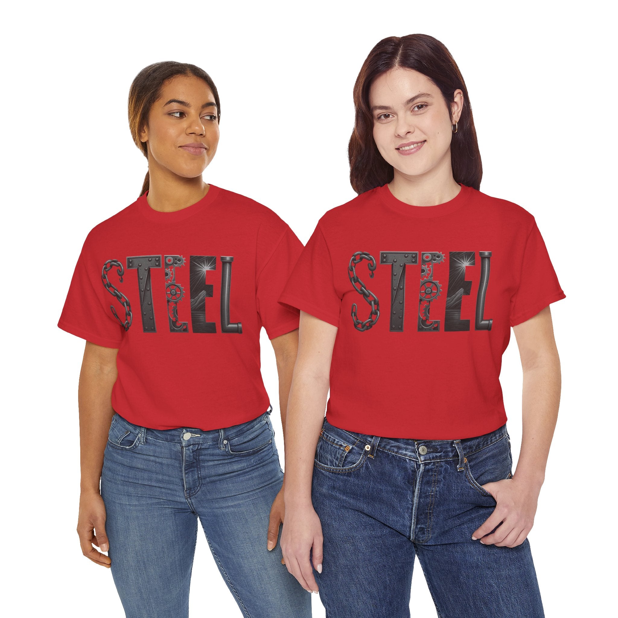 Steel Graphic Unisex Heavy Cotton Tee