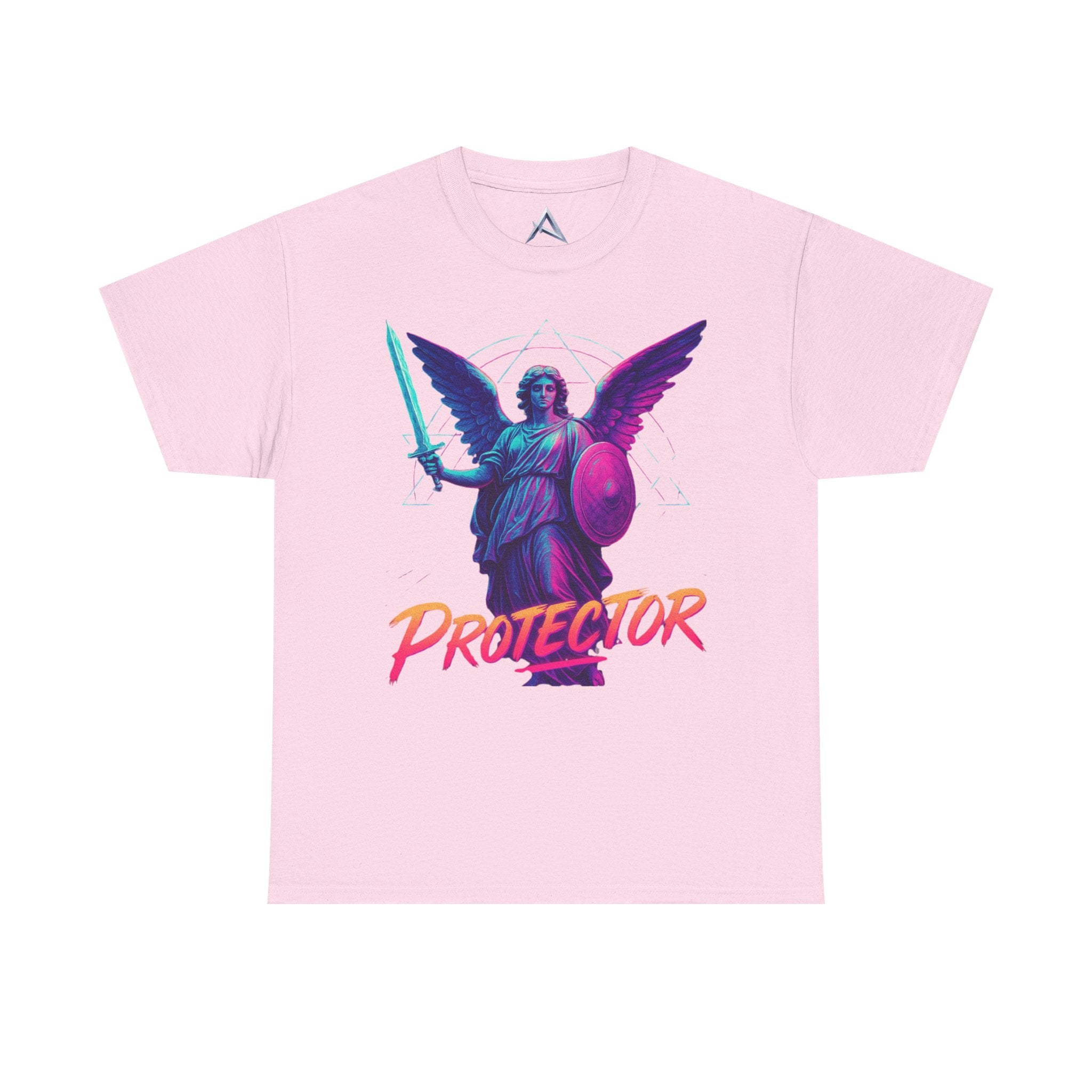 Vibrant Guardian Protector Graphic Heavy Cotton Tee