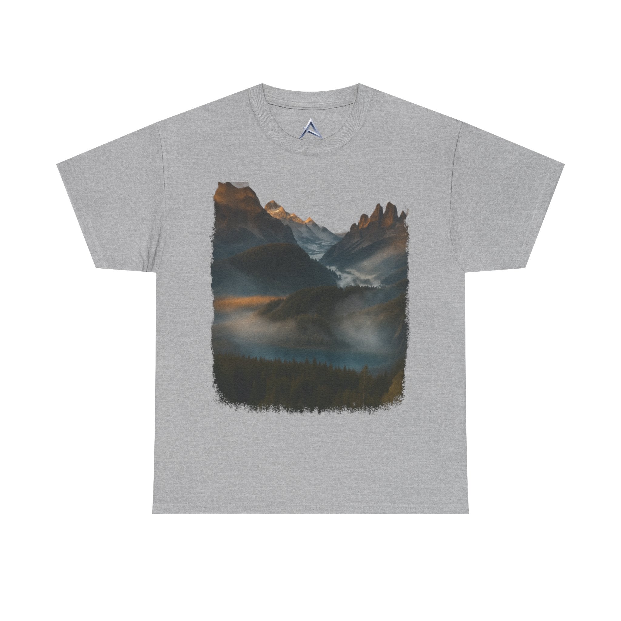 Nature-Inspired Unisex Heavy Cotton Tee, Outdoor, Adventure, Casual Wear, Gift for Nature Lovers, Hiking Merchandise