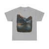 Nature-Inspired Unisex Heavy Cotton Tee, Outdoor, Adventure, Casual Wear, Gift for Nature Lovers, Hiking Merchandise