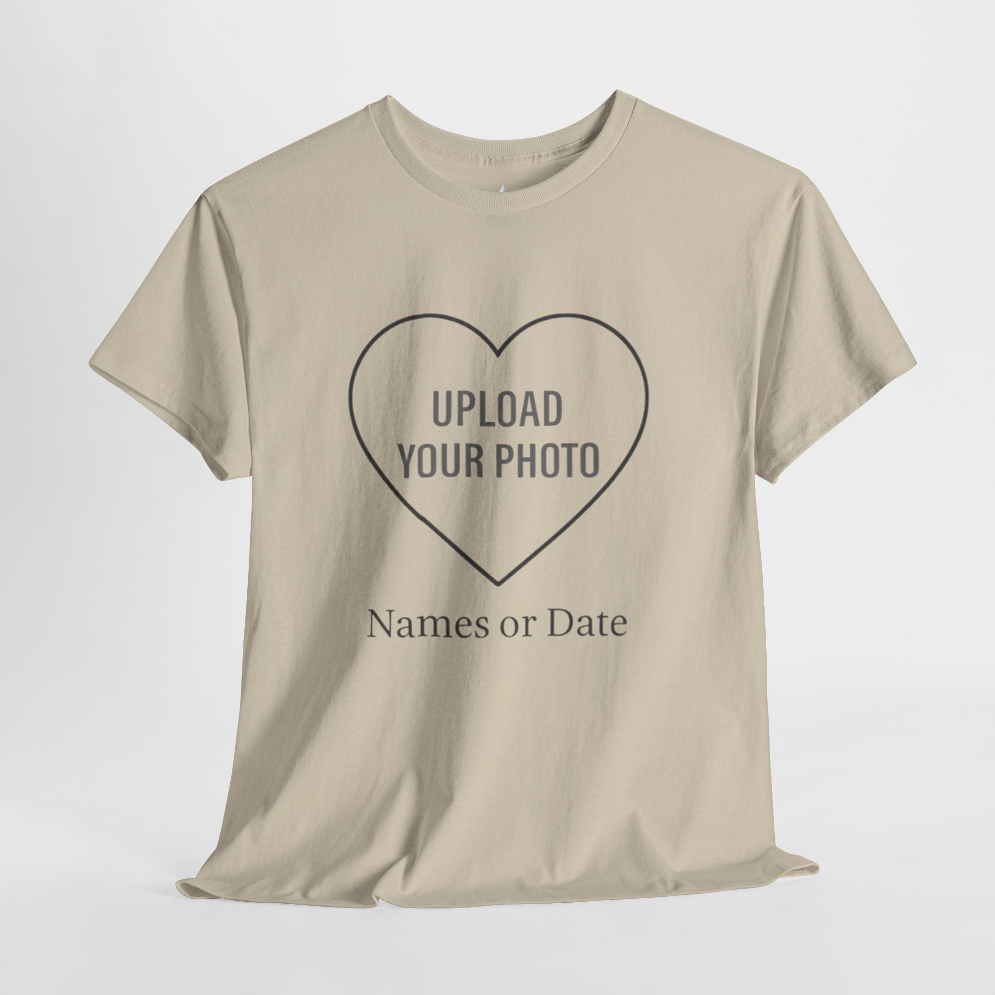 Photo Heart Custom - Heavy Cotton Tee