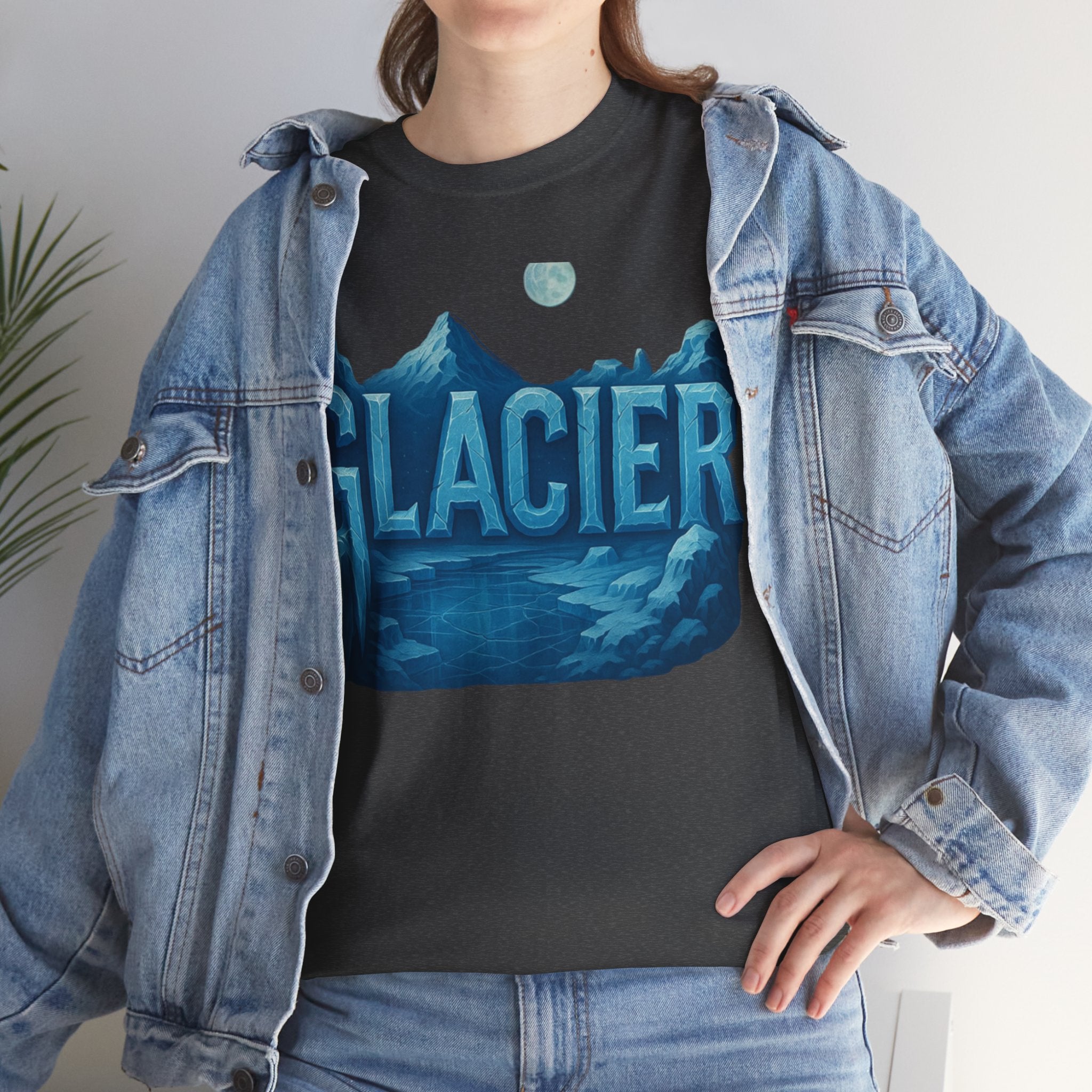 Glacier Graphic Unisex Heavy Cotton Tee