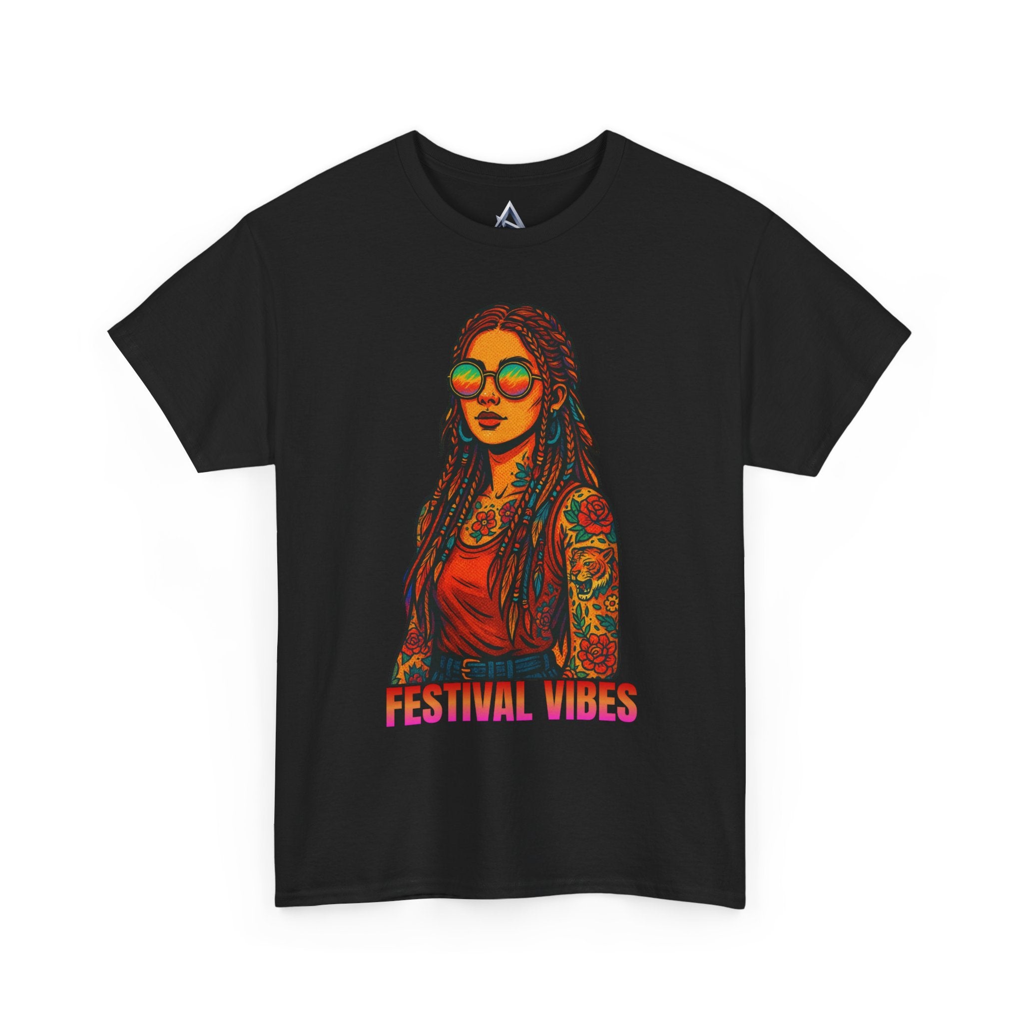 Festival Vibes Unisex Heavy Cotton Tee