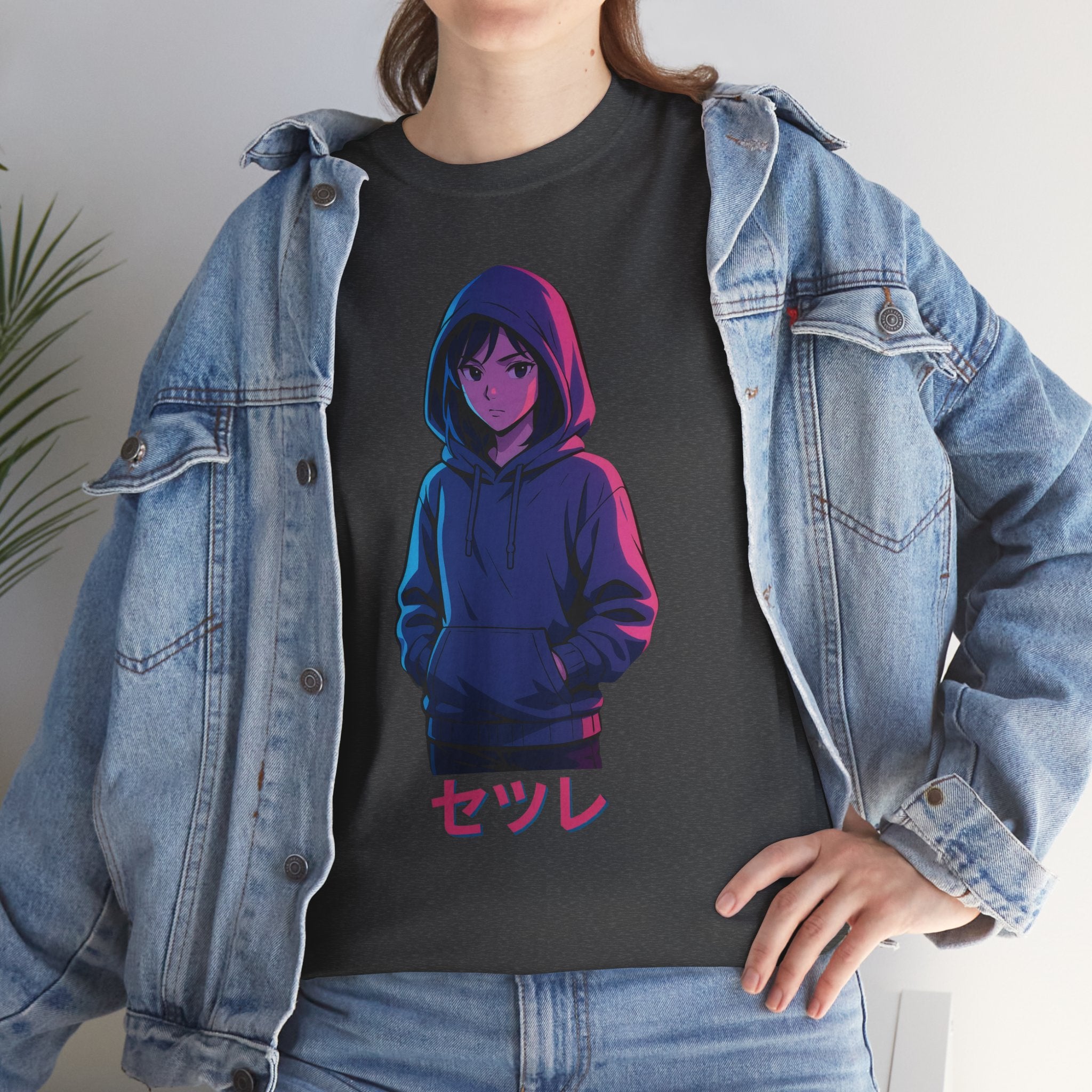 Anime-Inspired Unisex Heavy Cotton Tee