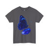 Blue Butterfly Graphic Heavy Cotton Tee