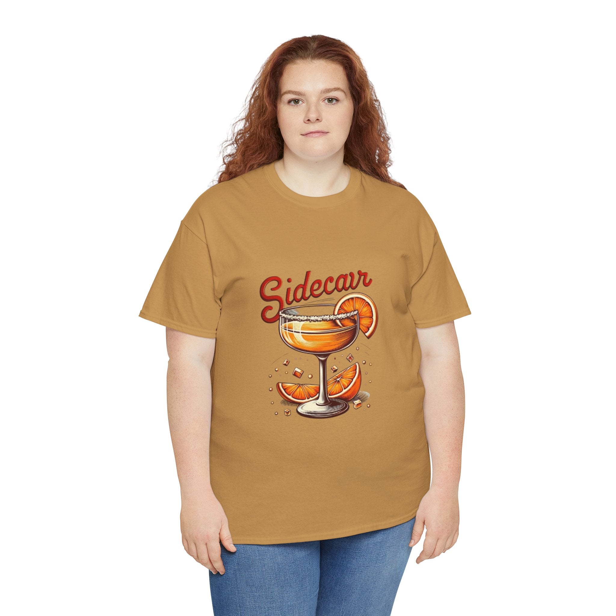 Sidecar Cocktail Unisex Heavy Cotton Tee
