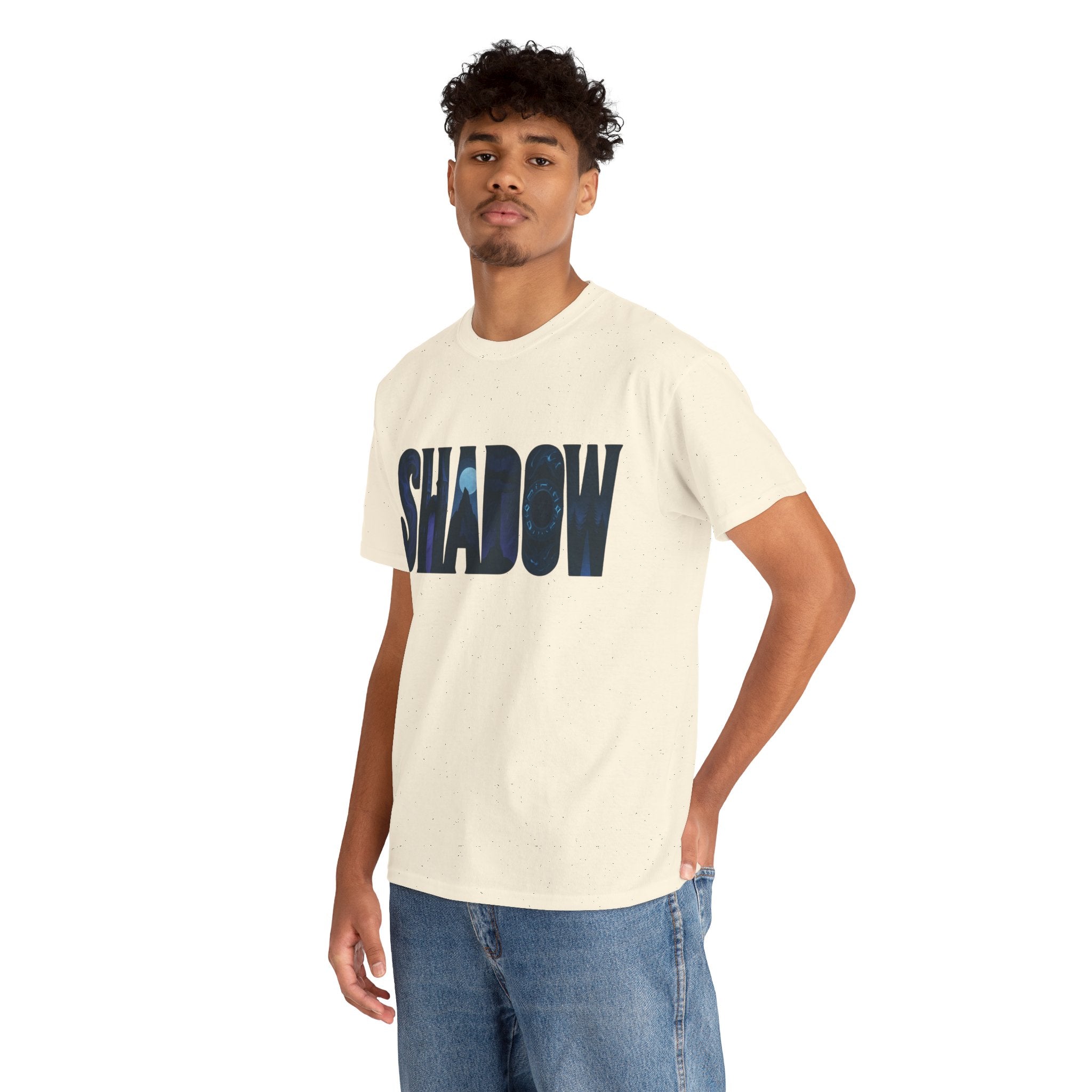 Shadow Graphic Unisex Heavy Cotton Tee