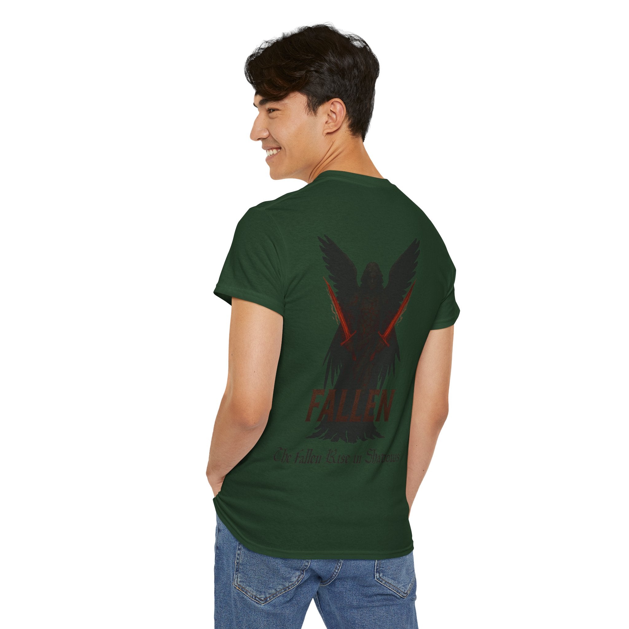 Fallen Dark Angel Unisex Heavy Cotton Tee