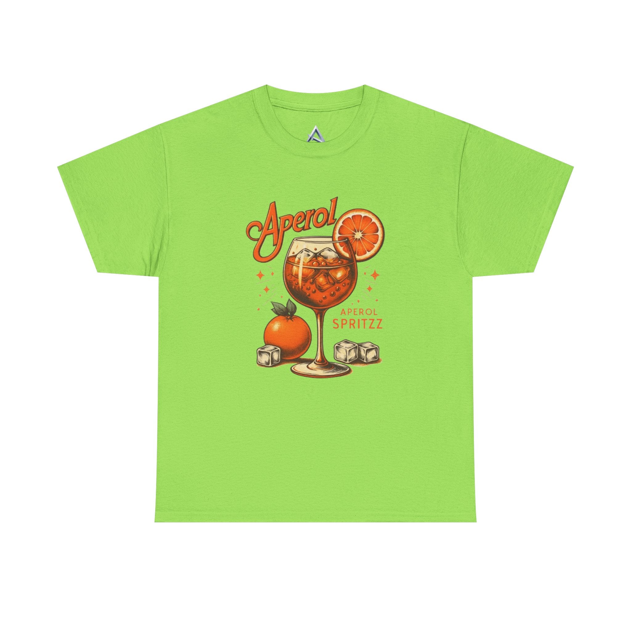 Aperol Spritz Cocktail Unisex Heavy Cotton Tee