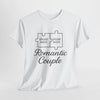 Romantic Couple Puzzle Custom Heavy Cotton Tee