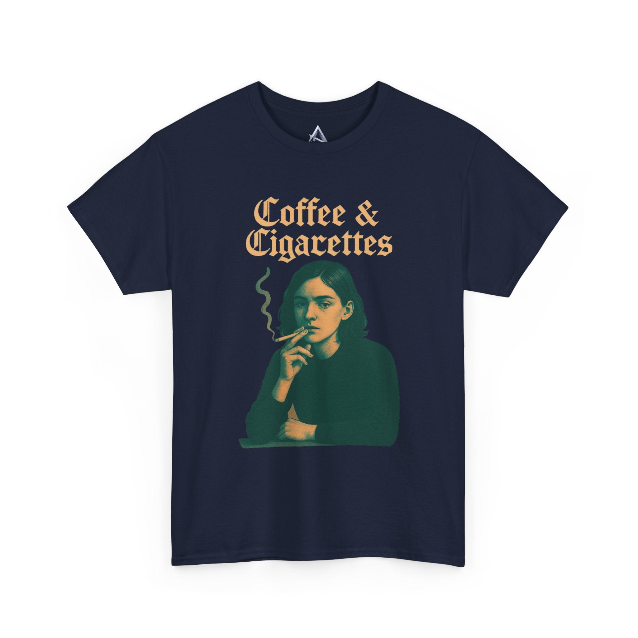 Chic Coffee & Cigarettes Heavy Cotton Tee