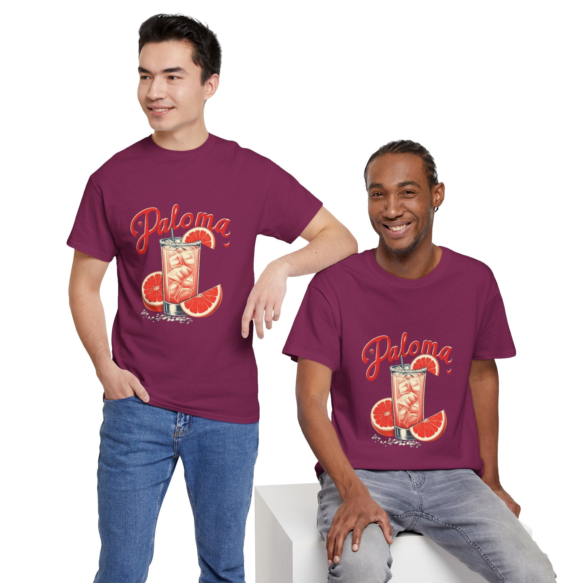 Paloma Cocktail Unisex Heavy Cotton Tee