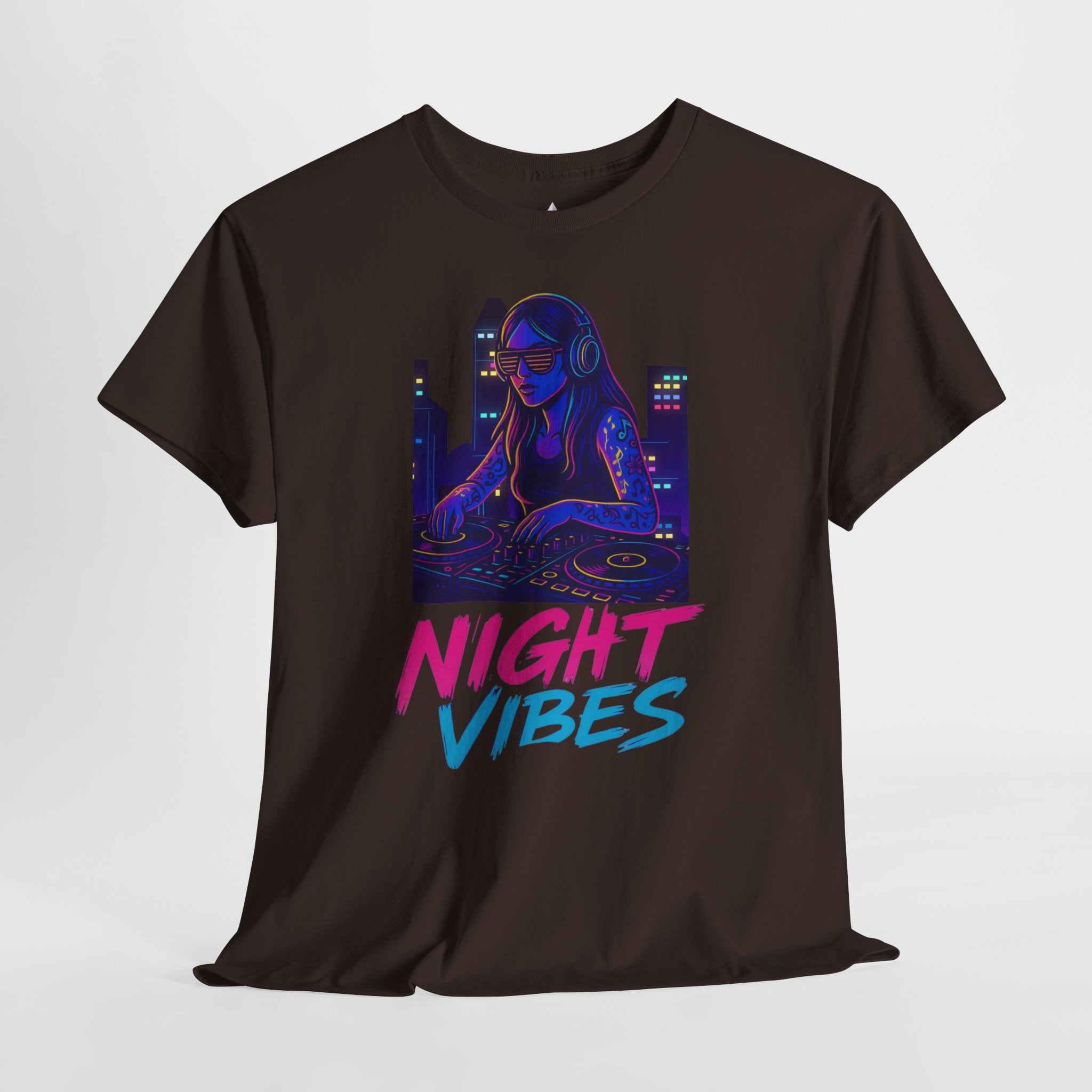 Night Vibes Unisex Heavy Cotton Tee