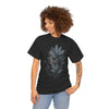 Surreal Leafy Face Heavy Cotton Tee
