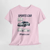 Sporty Car Graphic Heavy Cotton Tee
