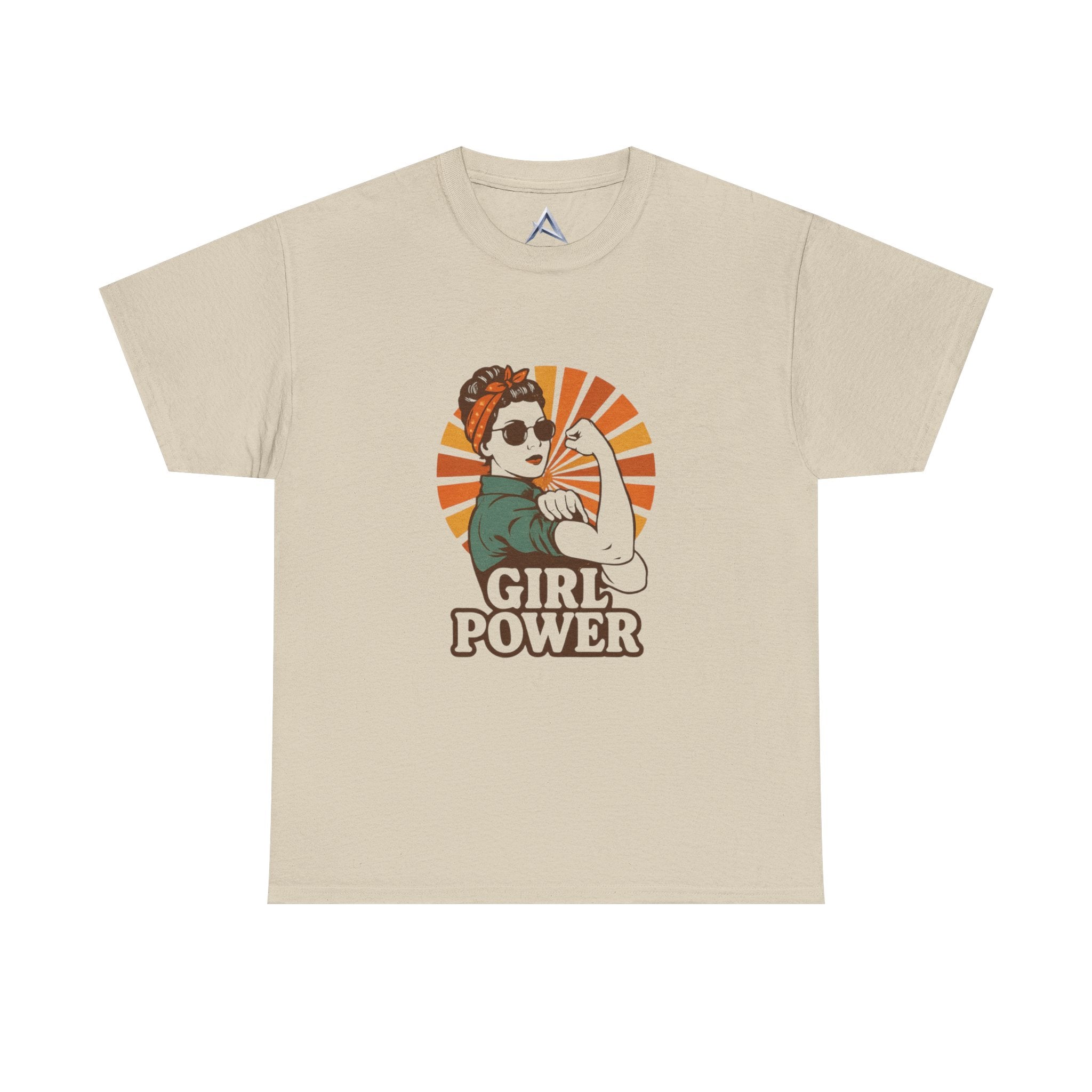 Empowering Girl Power Heavy Cotton Tee