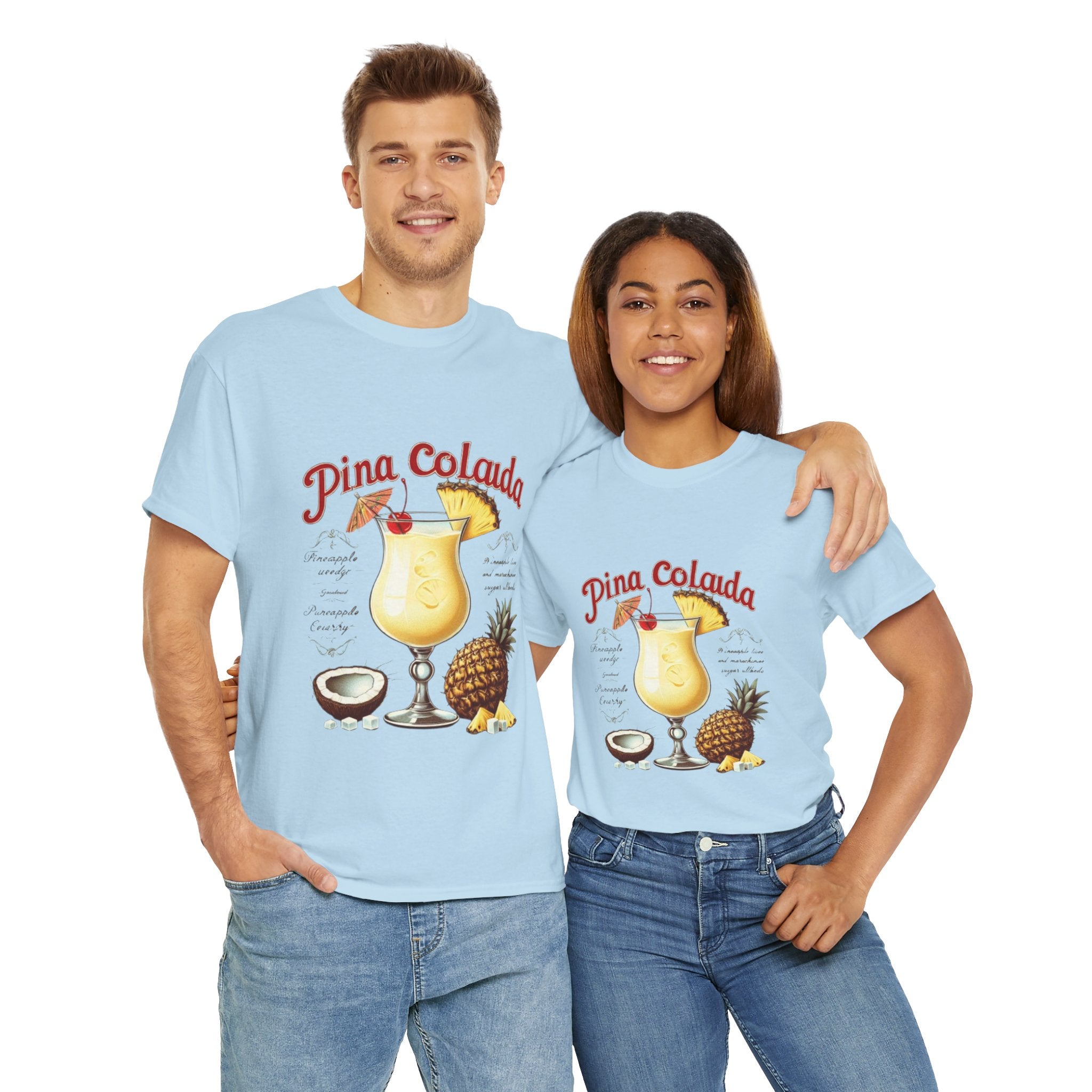 Pina Colada Unisex Heavy Cotton Tee