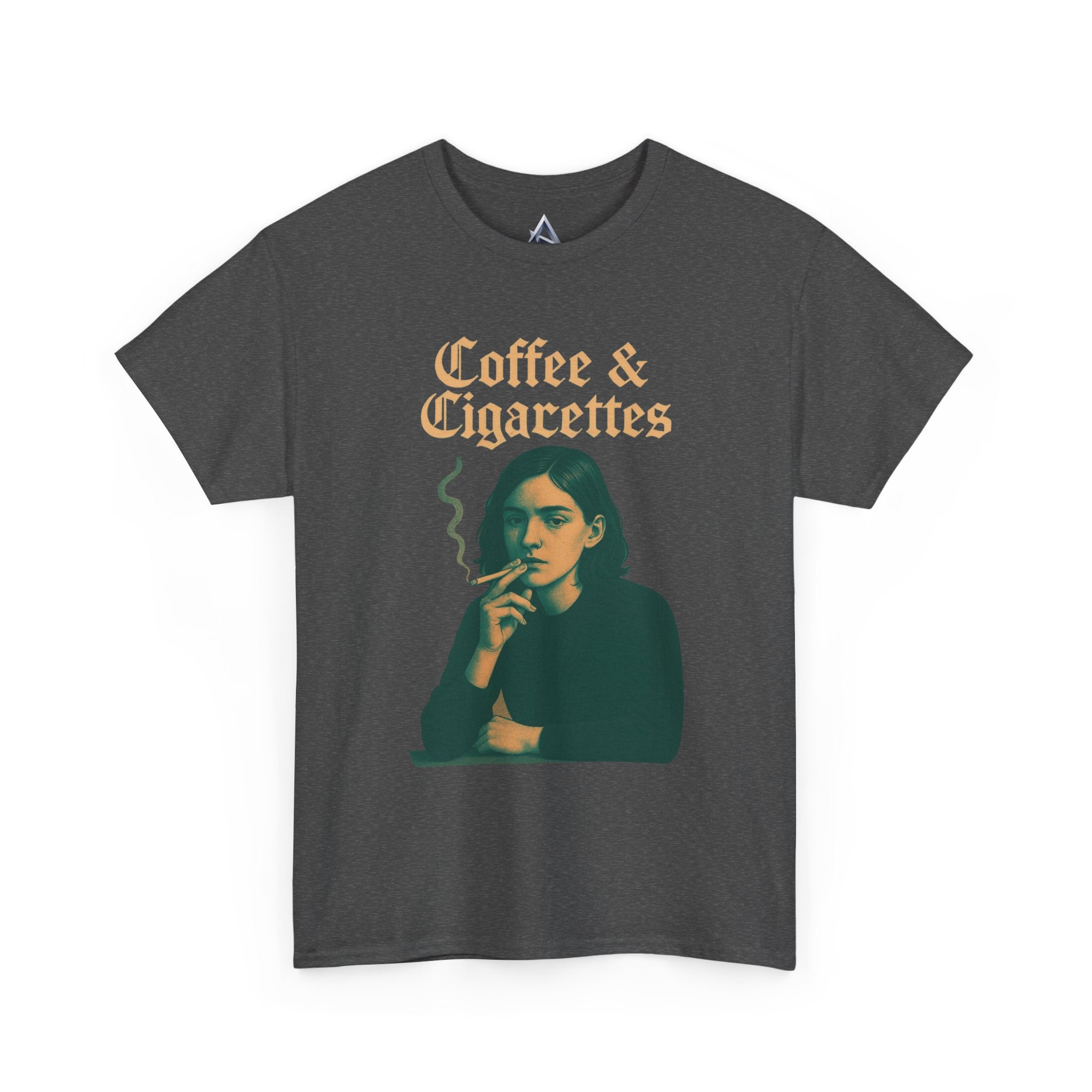 Chic Coffee & Cigarettes Heavy Cotton Tee