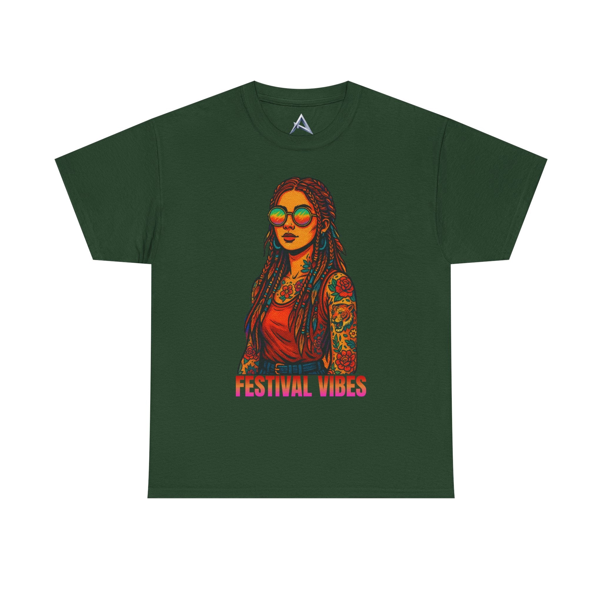Festival Vibes Unisex Heavy Cotton Tee