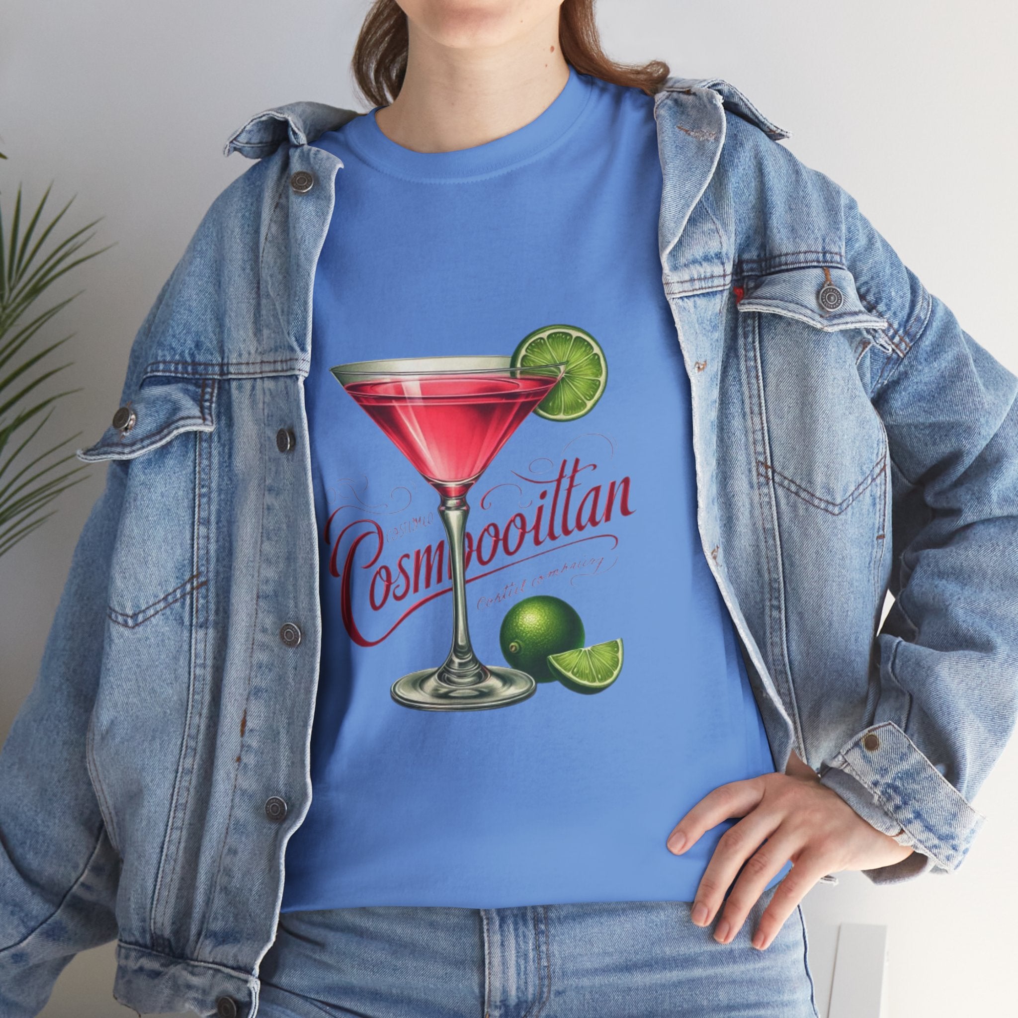 Cosmopolitan Cocktail Unisex Heavy Cotton Tee