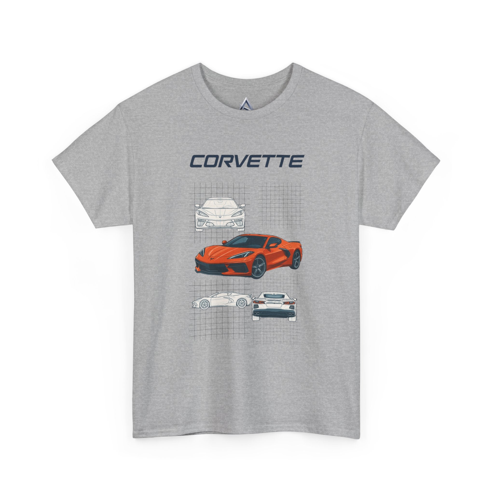 Corvette Enthusiast Heavy Cotton Tee