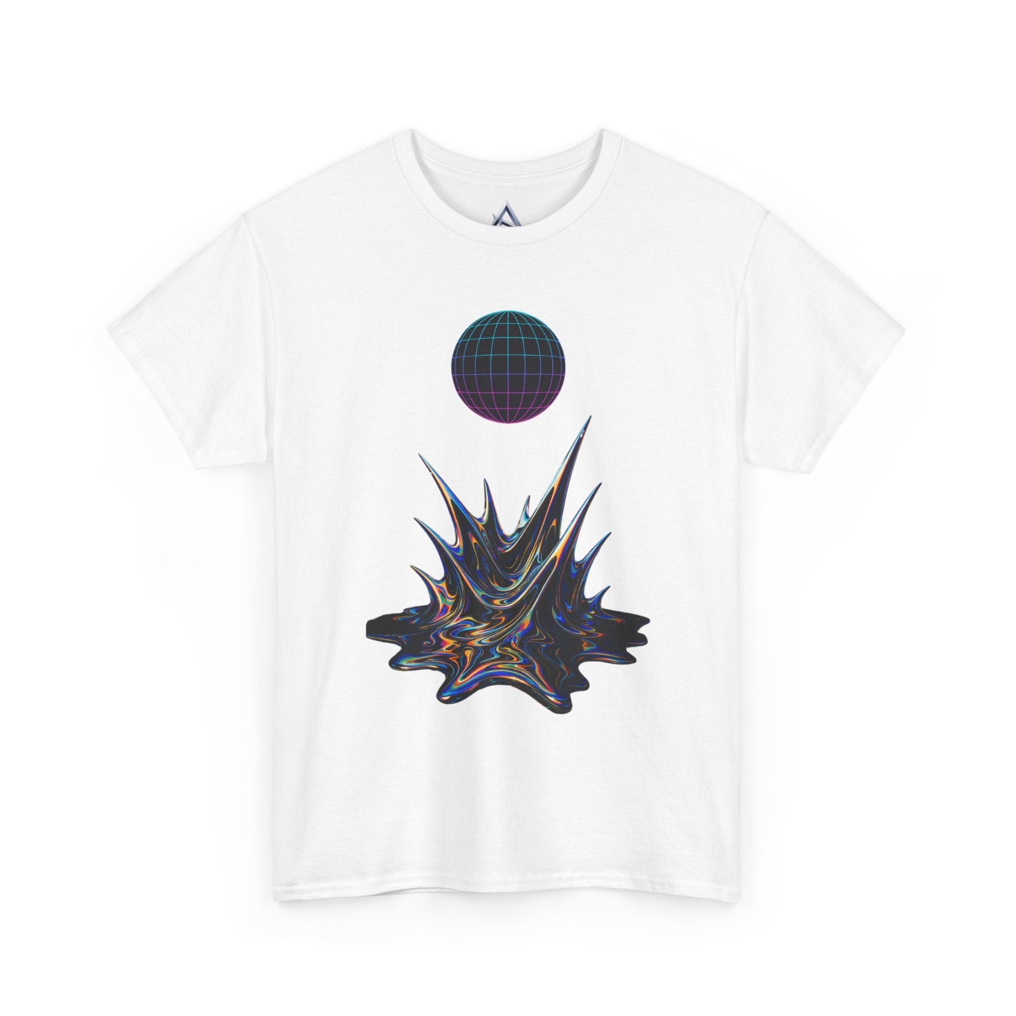 Cosmic Graphic Art Unisex Heavy Cotton Tee