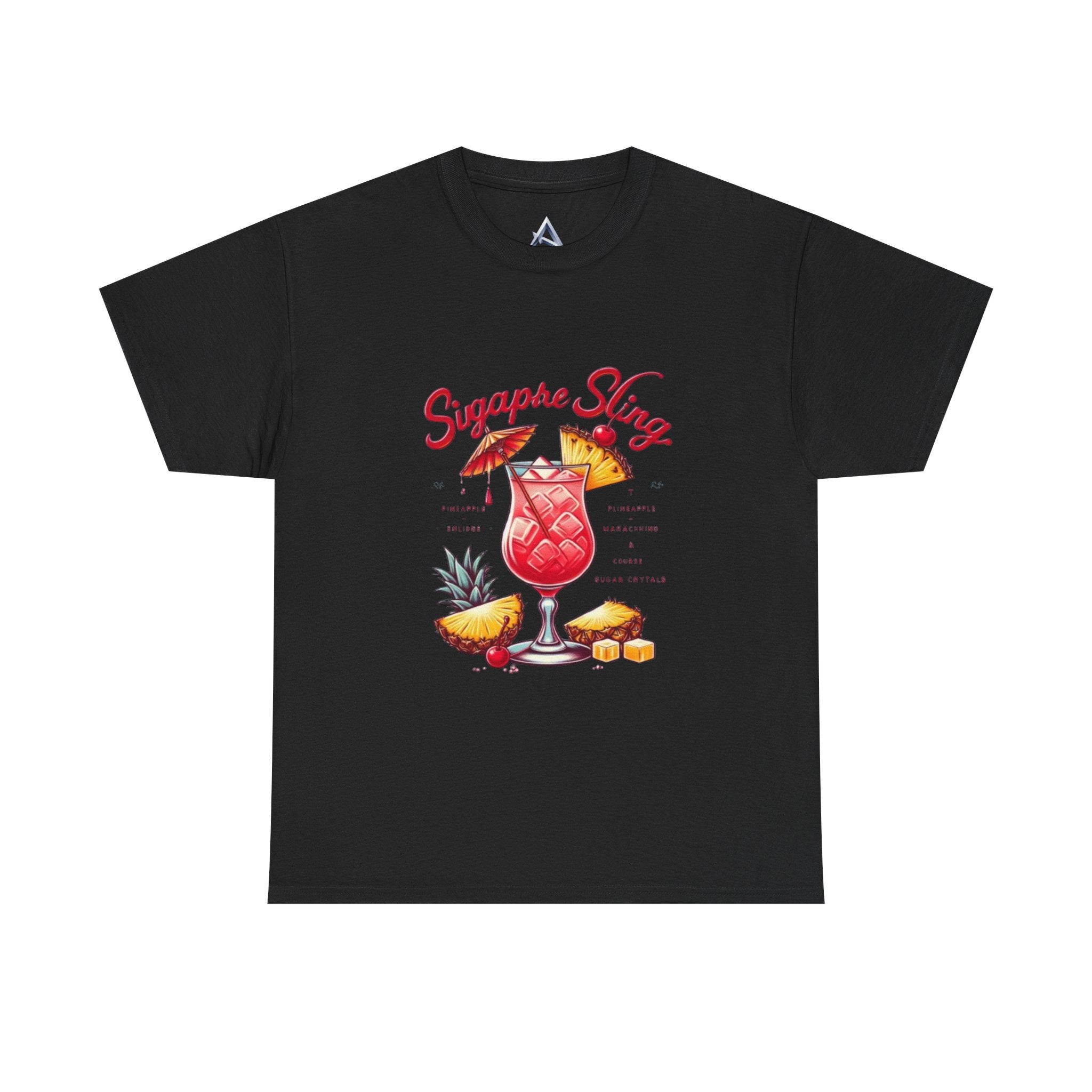 Sigapre Sling Cocktail Unisex Heavy Cotton Tee
