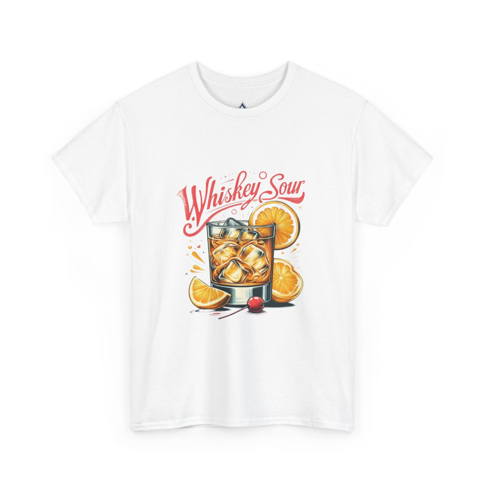 Whiskey Sour Cocktail Unisex Heavy Cotton Tee