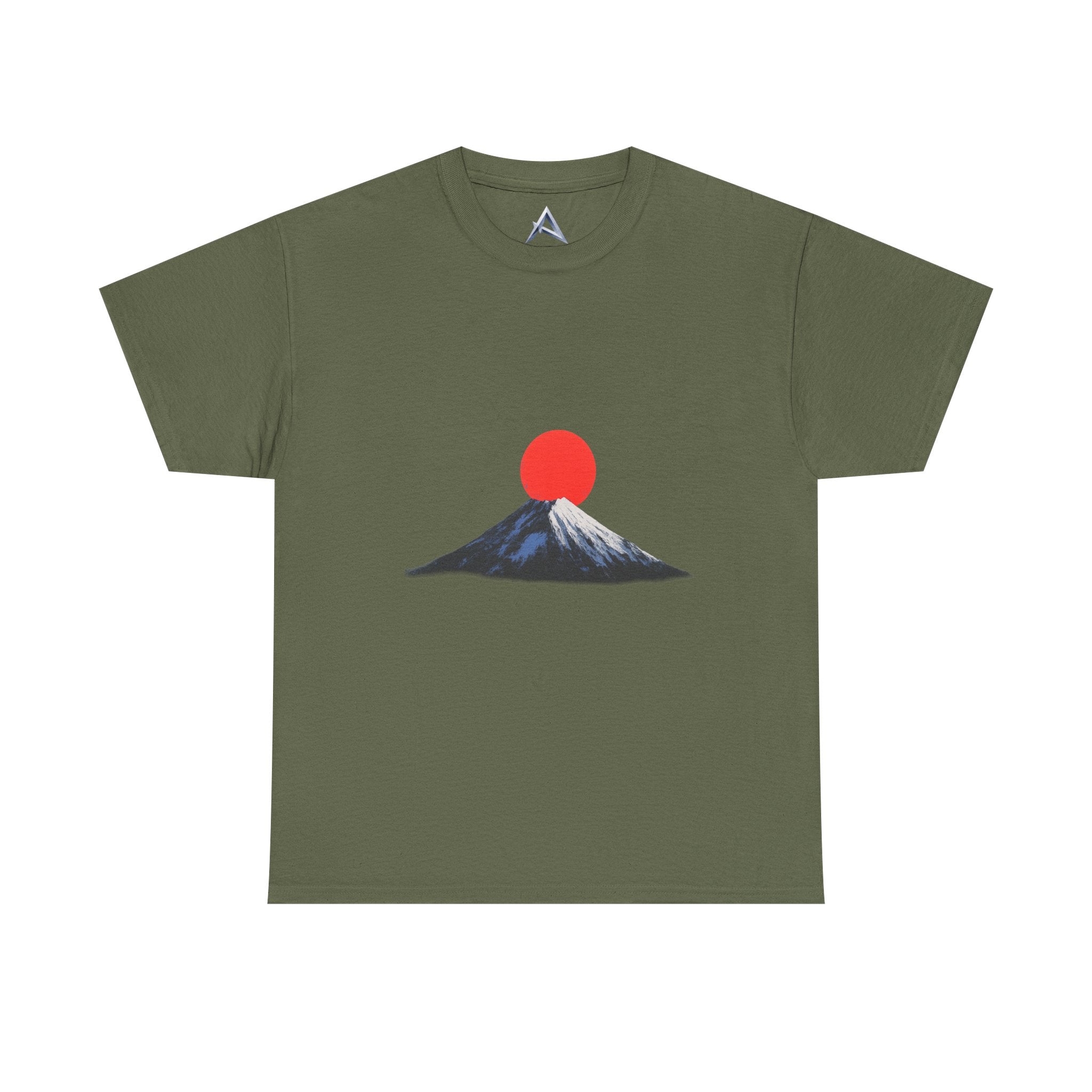 Mountain Sunrise Unisex Heavy Cotton Tee