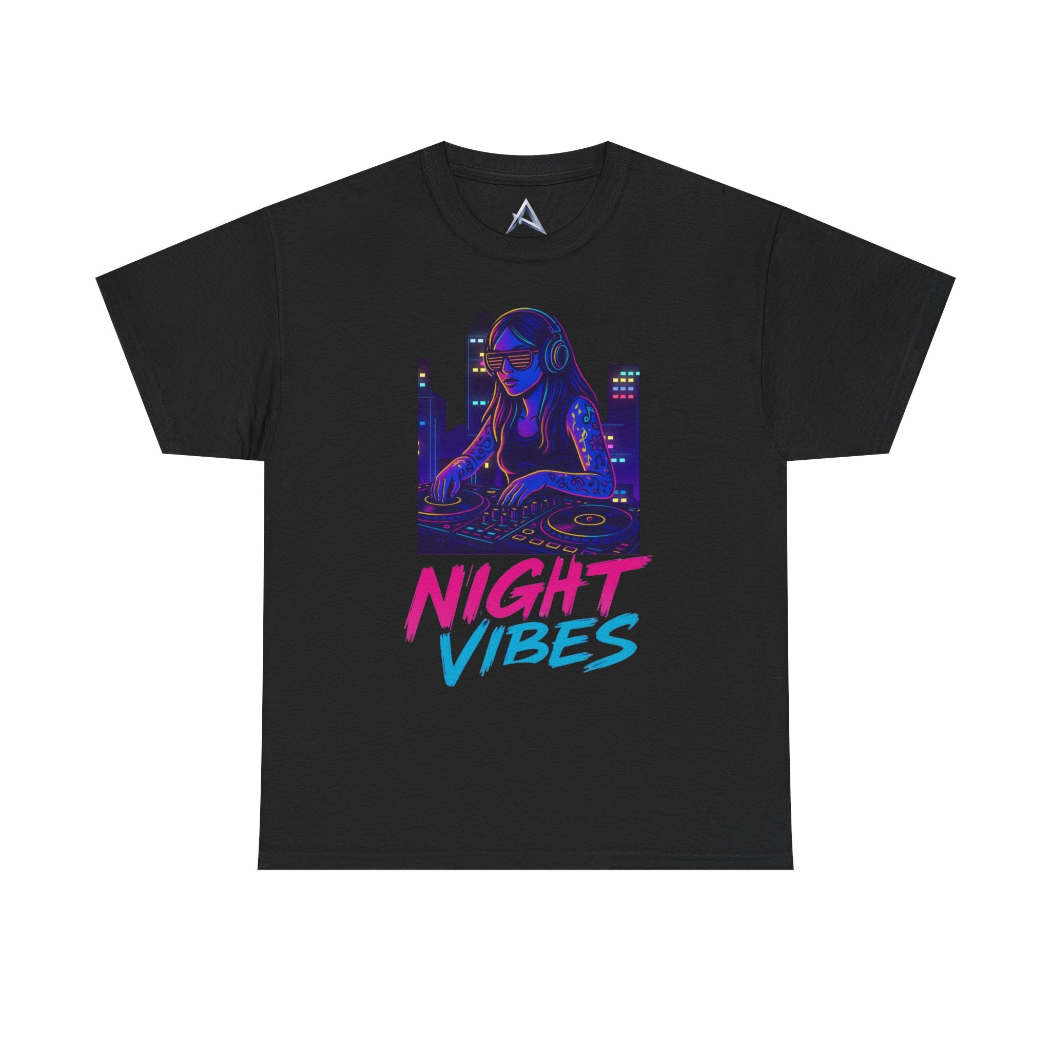 Night Vibes Unisex Heavy Cotton Tee