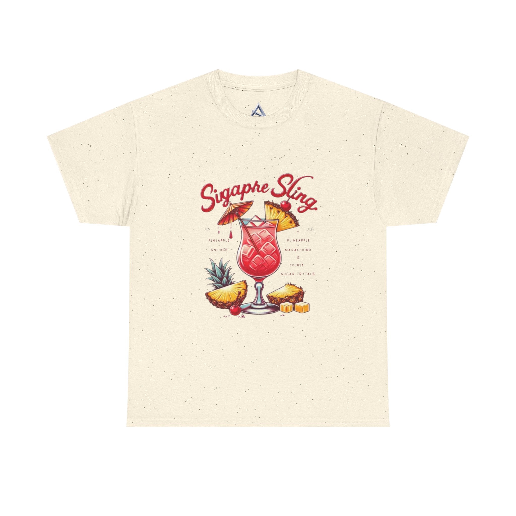 Sigapre Sling Cocktail Unisex Heavy Cotton Tee