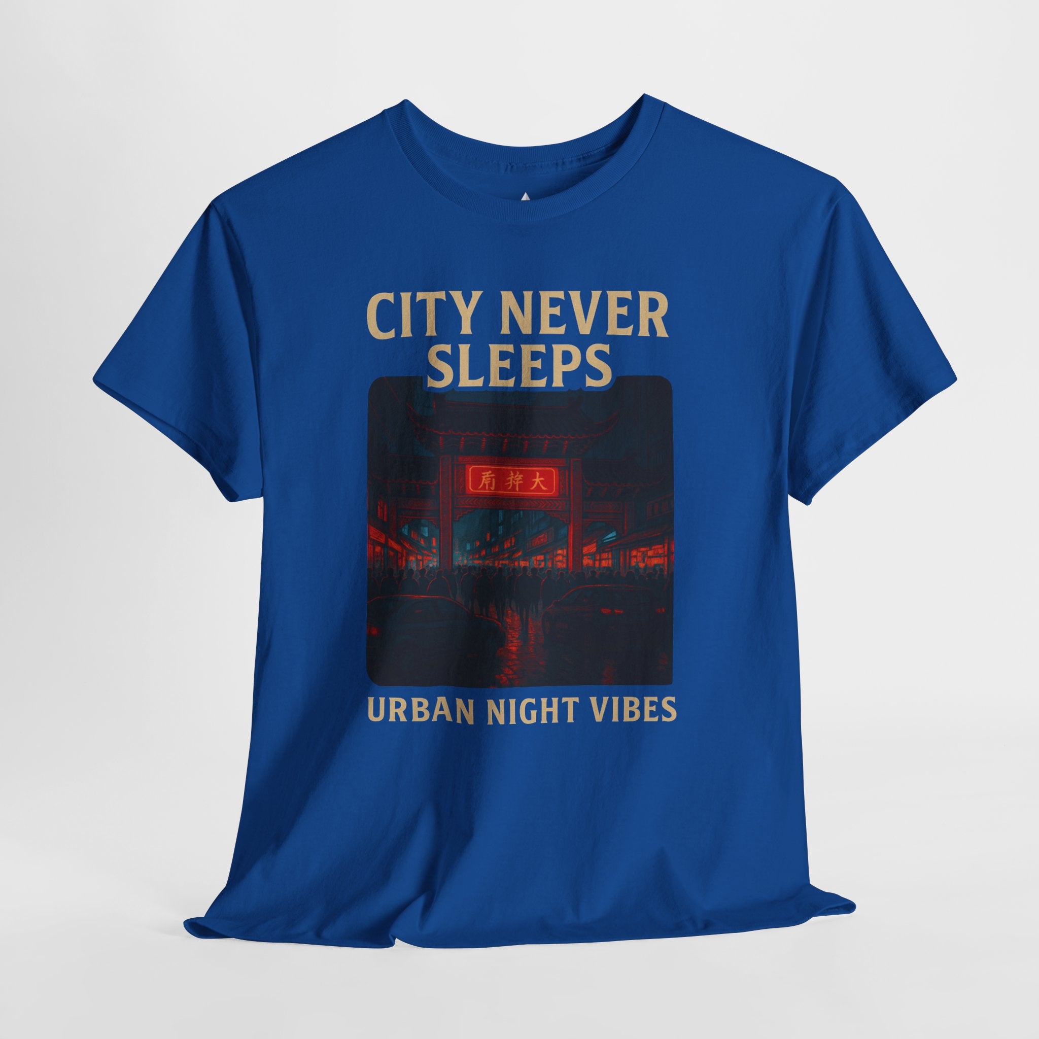 Urban City Night Vibes Unisex Heavy Cotton Tee