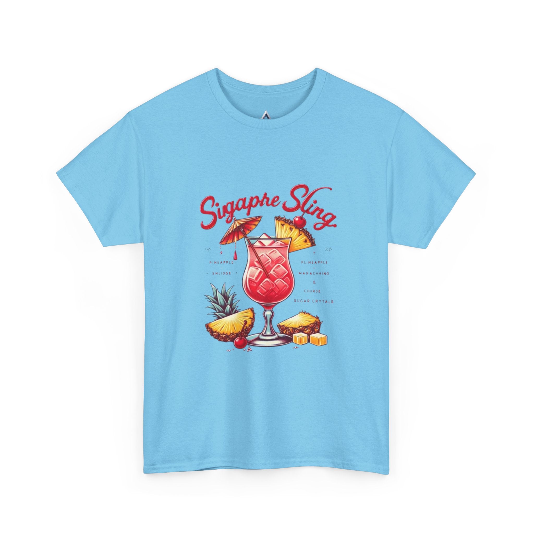 Sigapre Sling Cocktail Unisex Heavy Cotton Tee