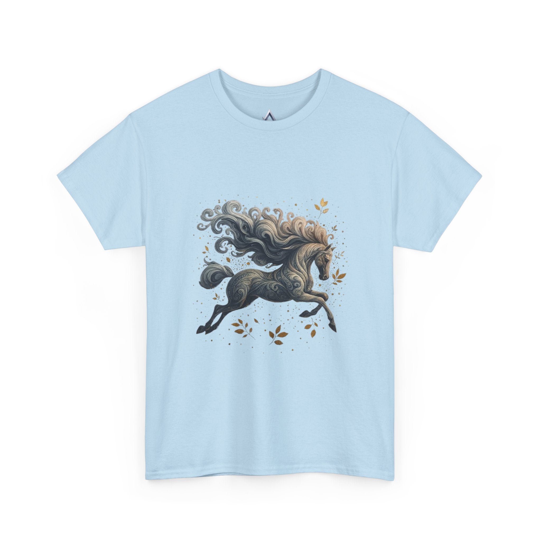 Majestic Horse Graphic Heavy Cotton Tee