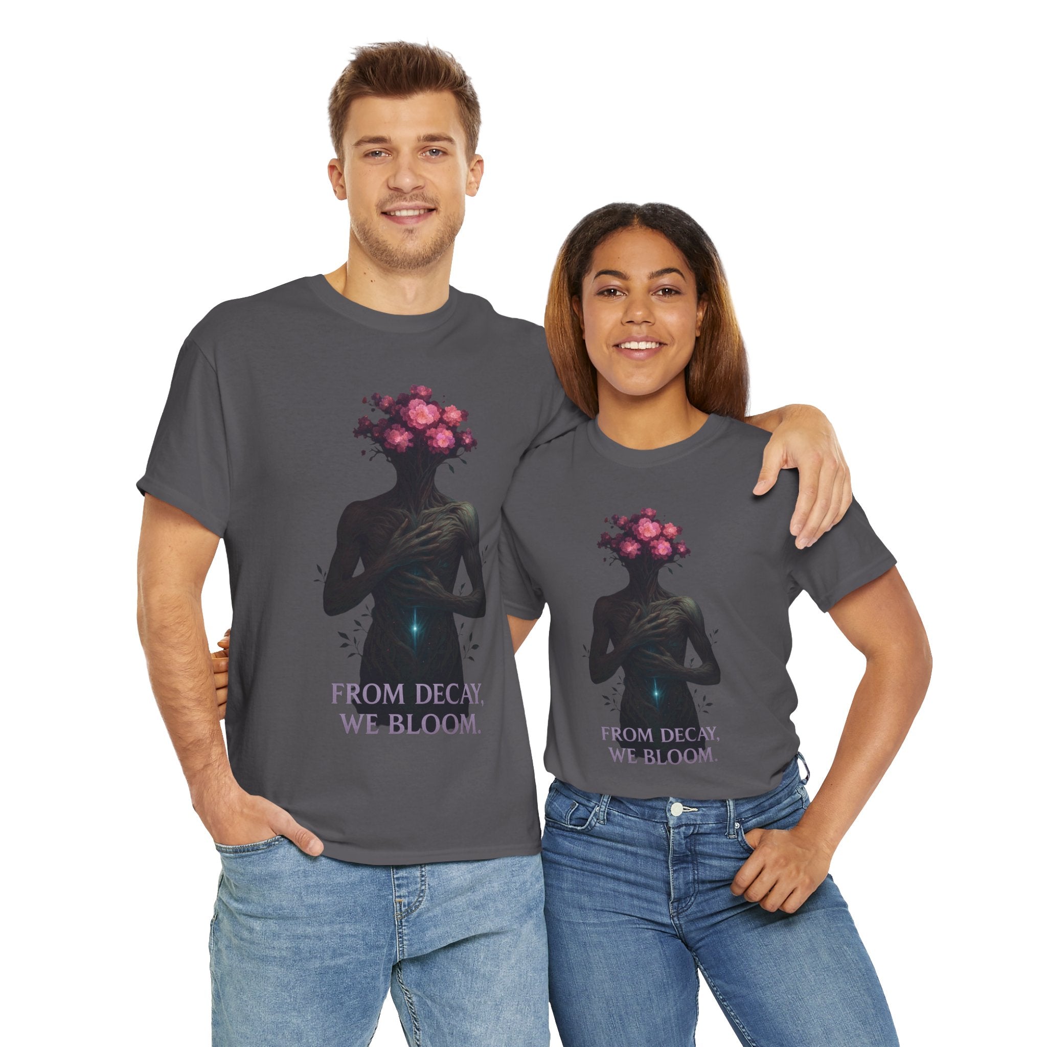 Floral Soul Unisex Heavy Cotton Tee