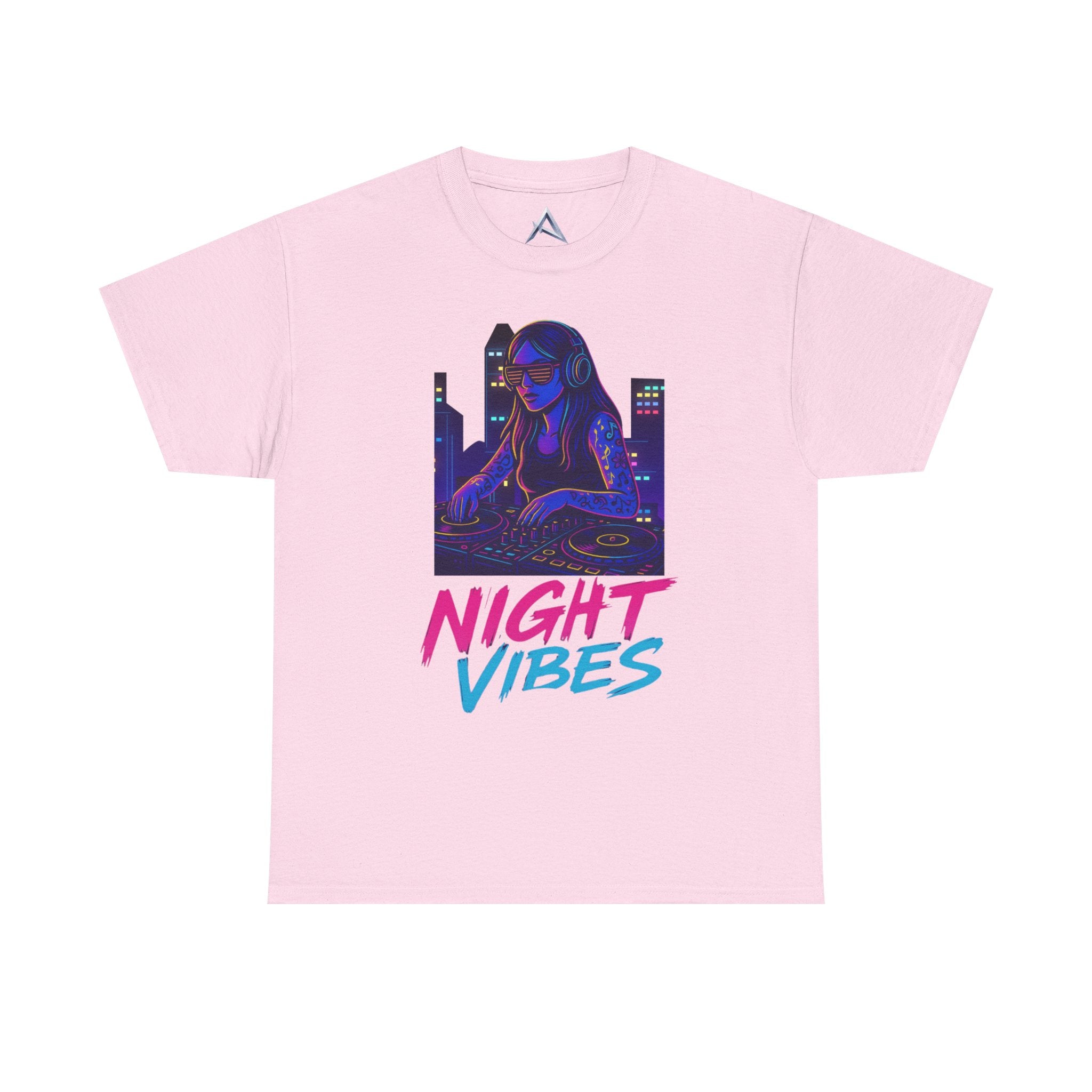 Night Vibes Unisex Heavy Cotton Tee